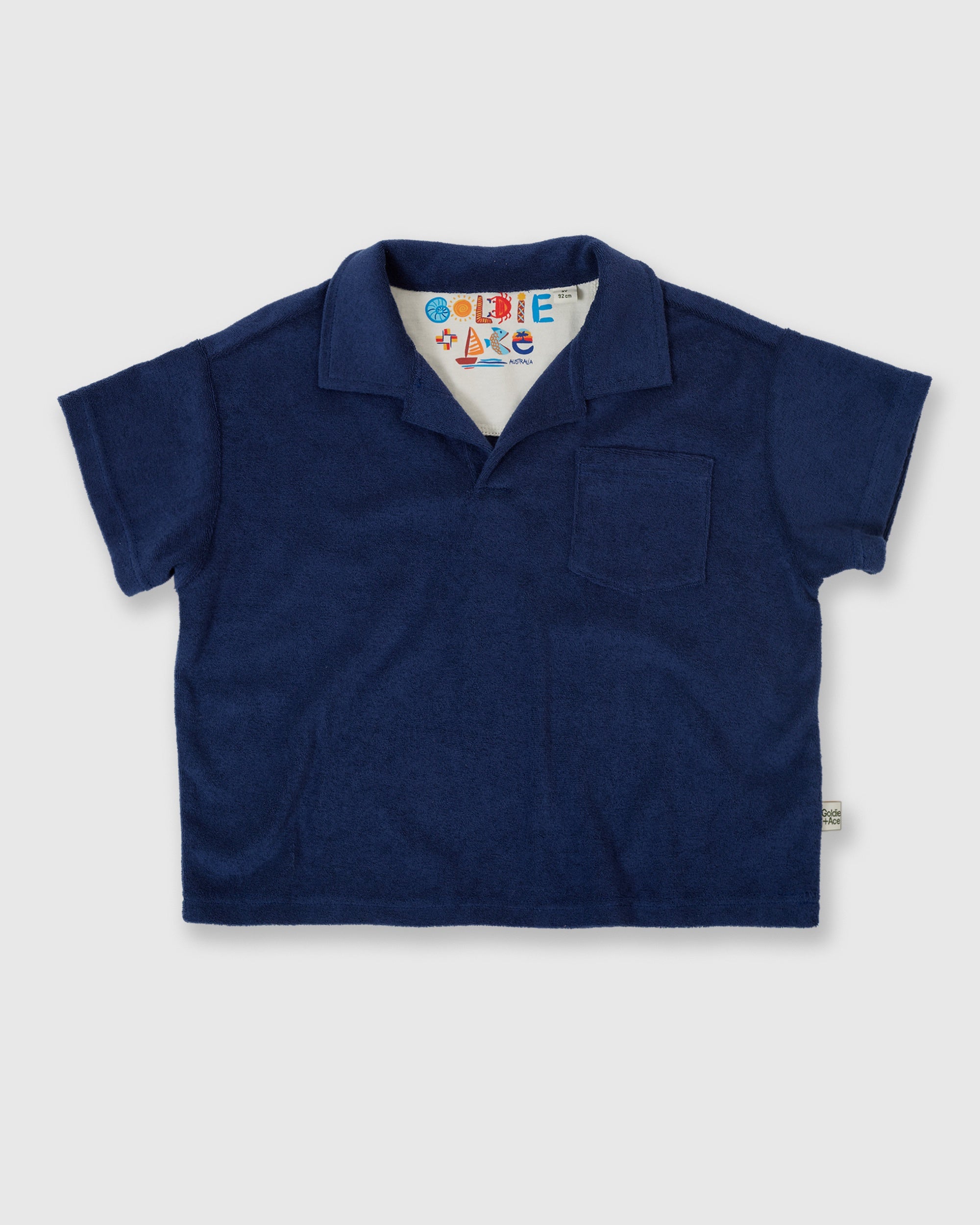 Goldie and Ace Oversized Terry Polo