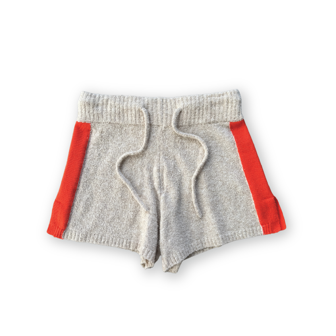 Grown Knitted Terry Shorts (dune/rosso)