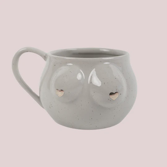 Made to Milk Boob Mug (grey)