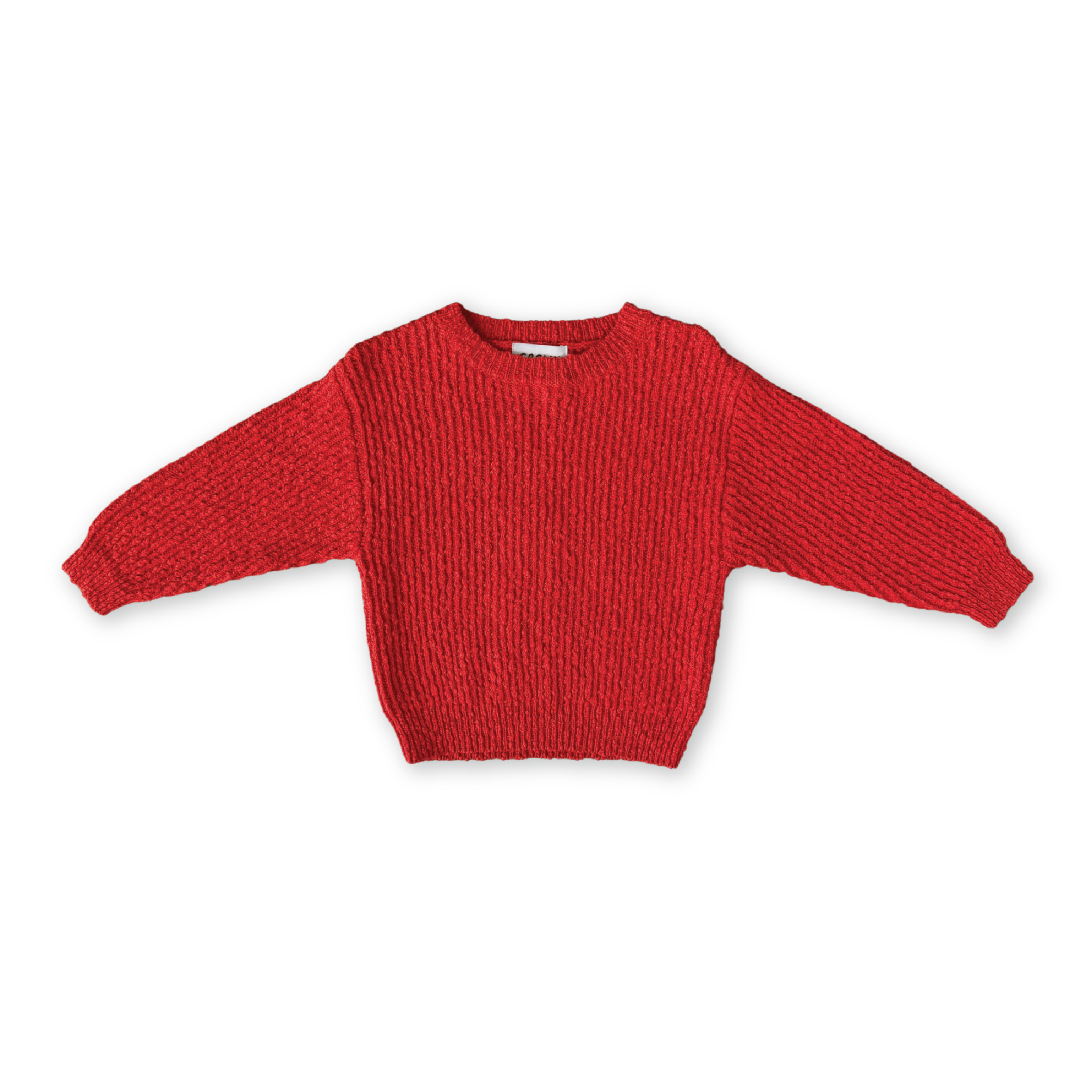 Grown Organic Textured Knit Pull Over (sauce)