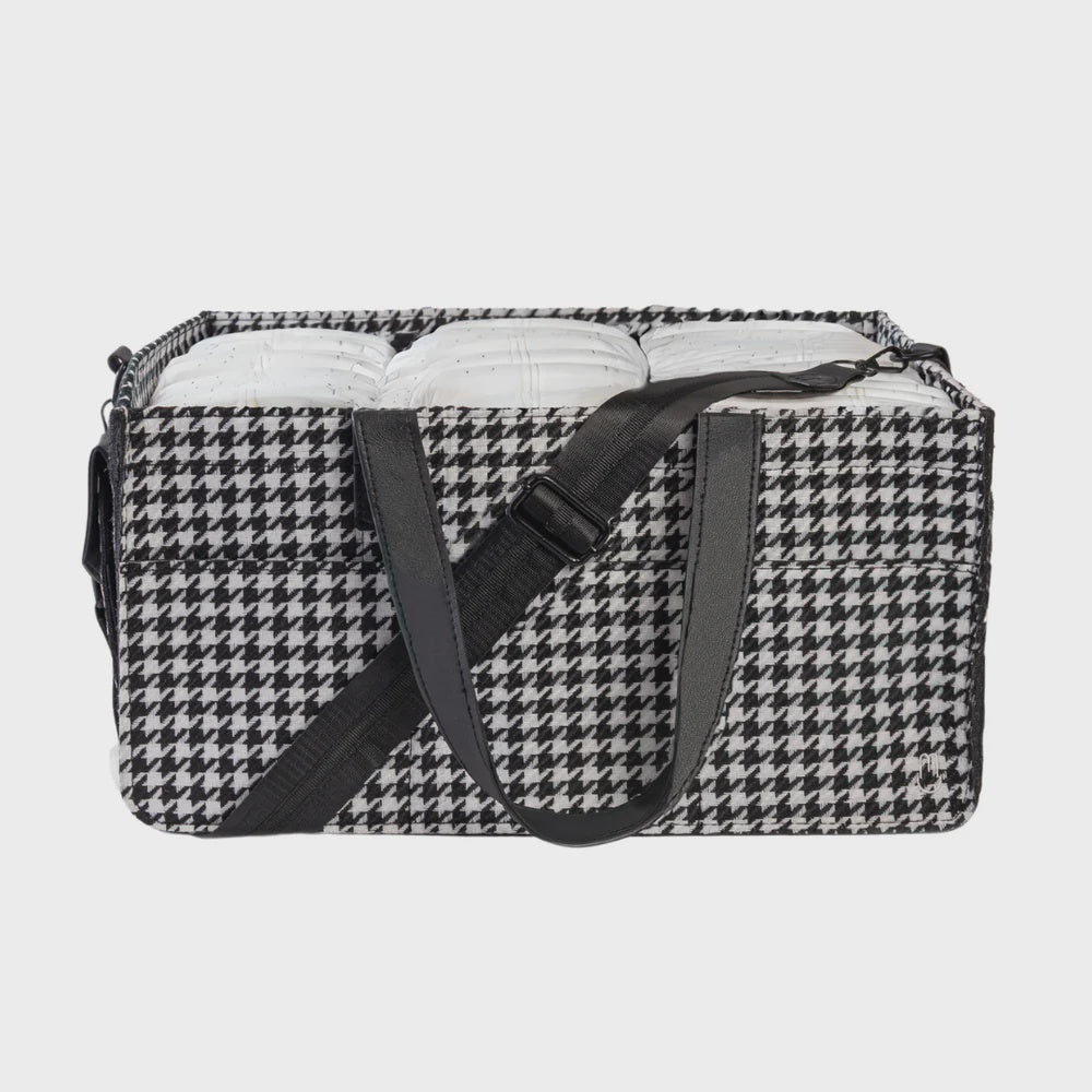 Bunnie Caddie Houndstooth Black
