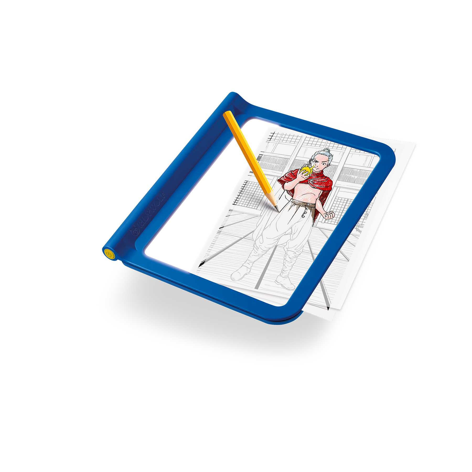 Kidy Wolf Kidydraw Pro - Blue Manga