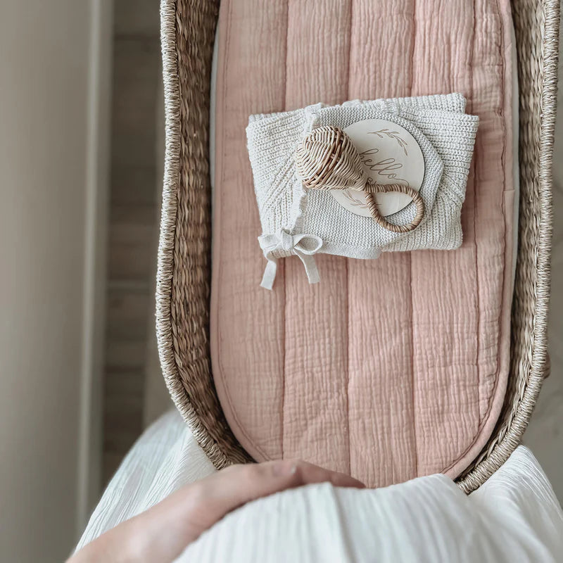 Olli Ella Luxe Organic Cotton Liner (change basket)