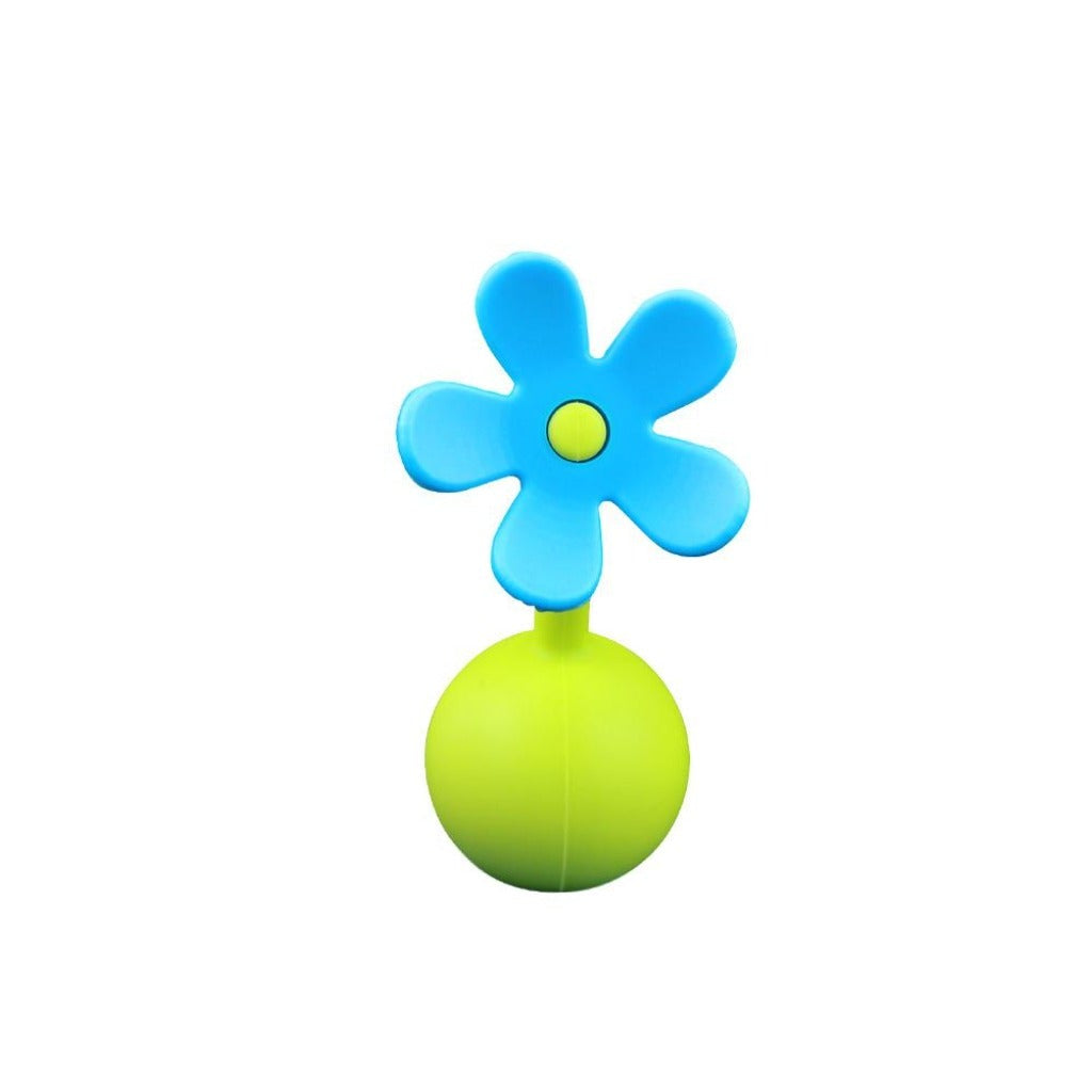 Haakaa Silicone Breast Pump Flower Stopper (blue)