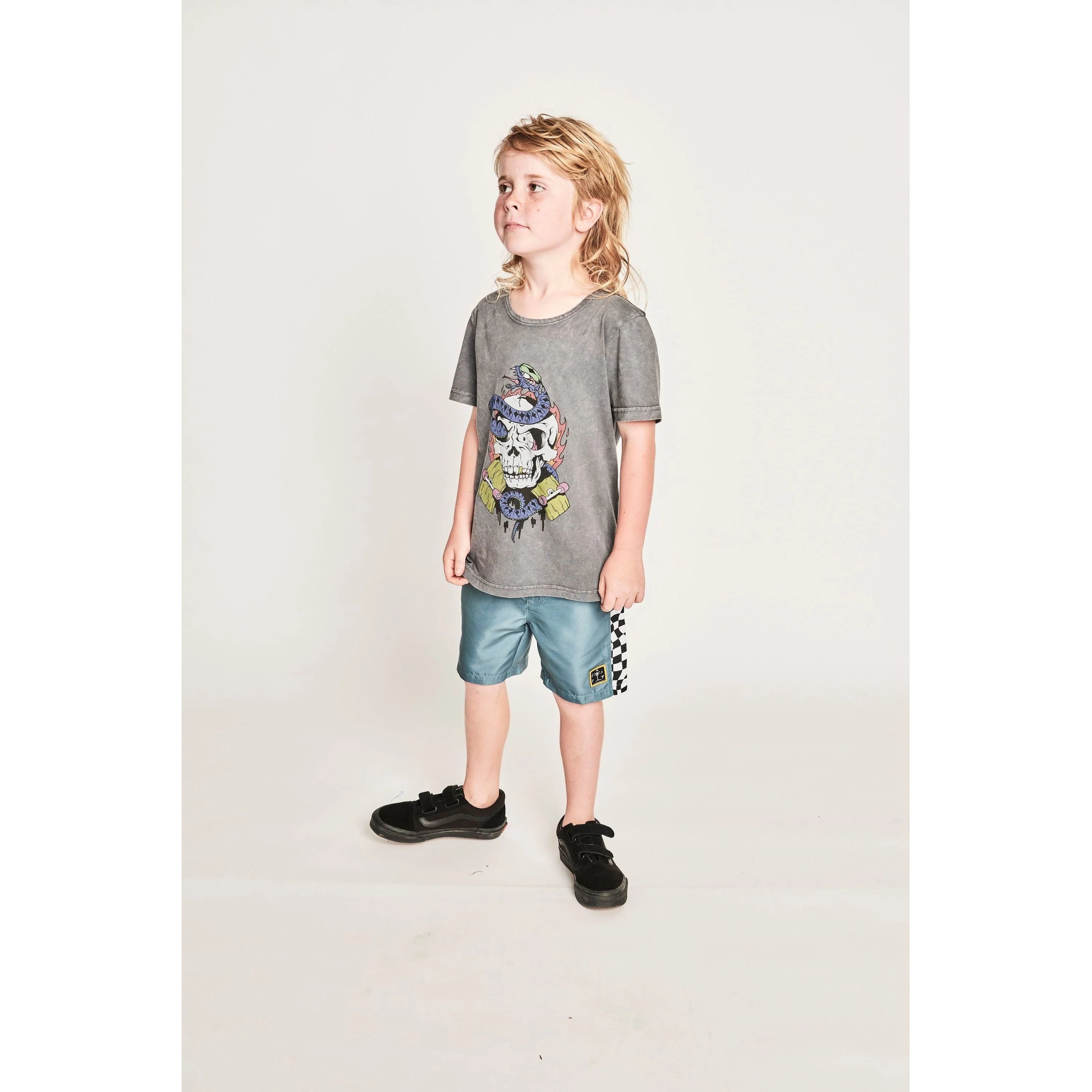 Munster Sk8nake S/S Tee (mineral grey)