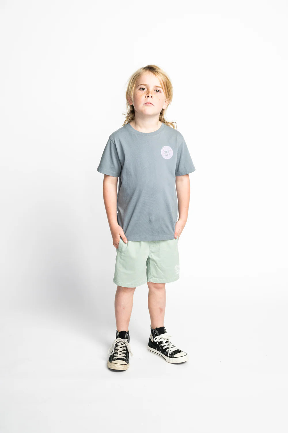 Munster Stones S/S Tee (mid blue)