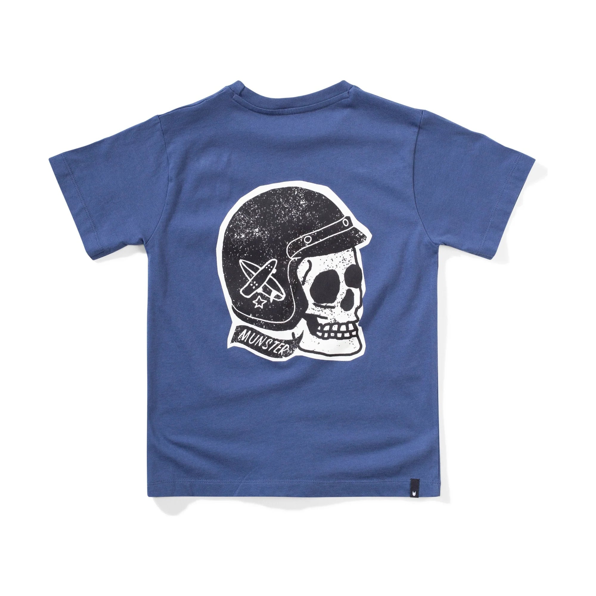 Munster Skullcap S/S Tee (dk denim)