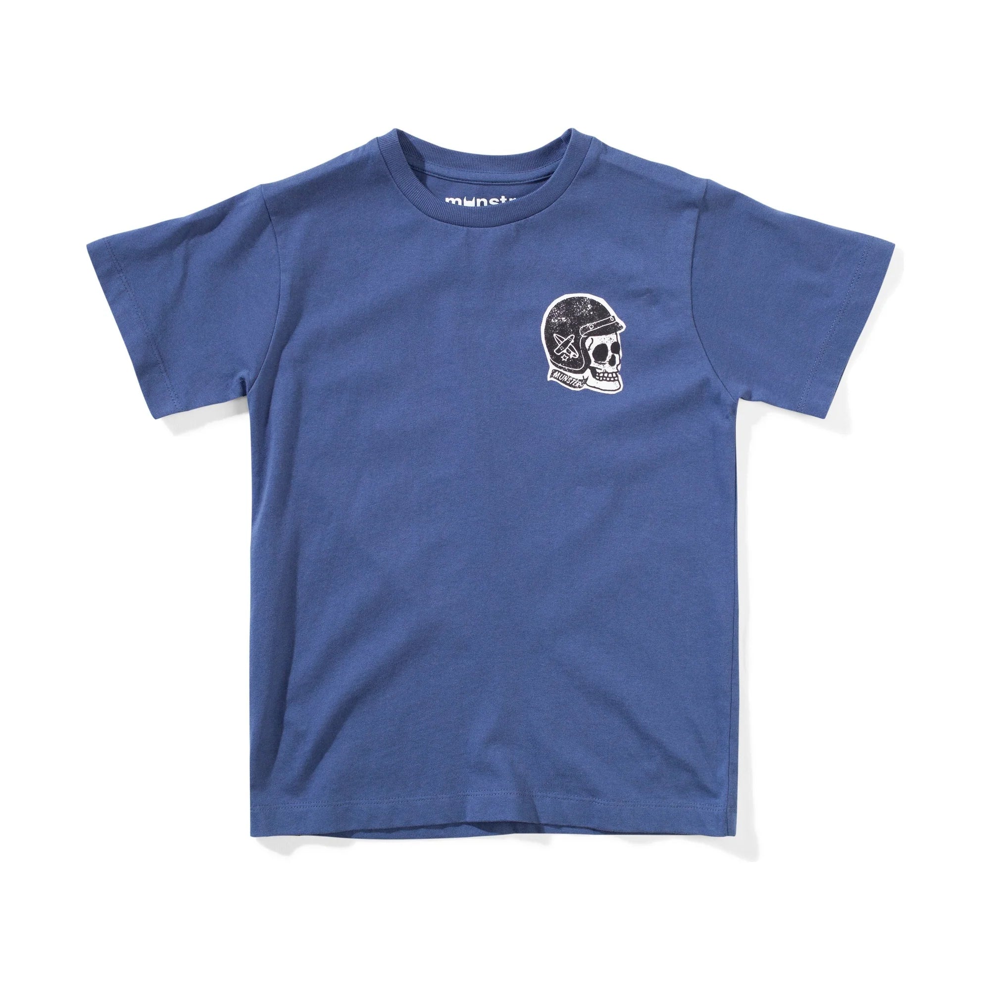 Munster Skullcap S/S Tee (dk denim)
