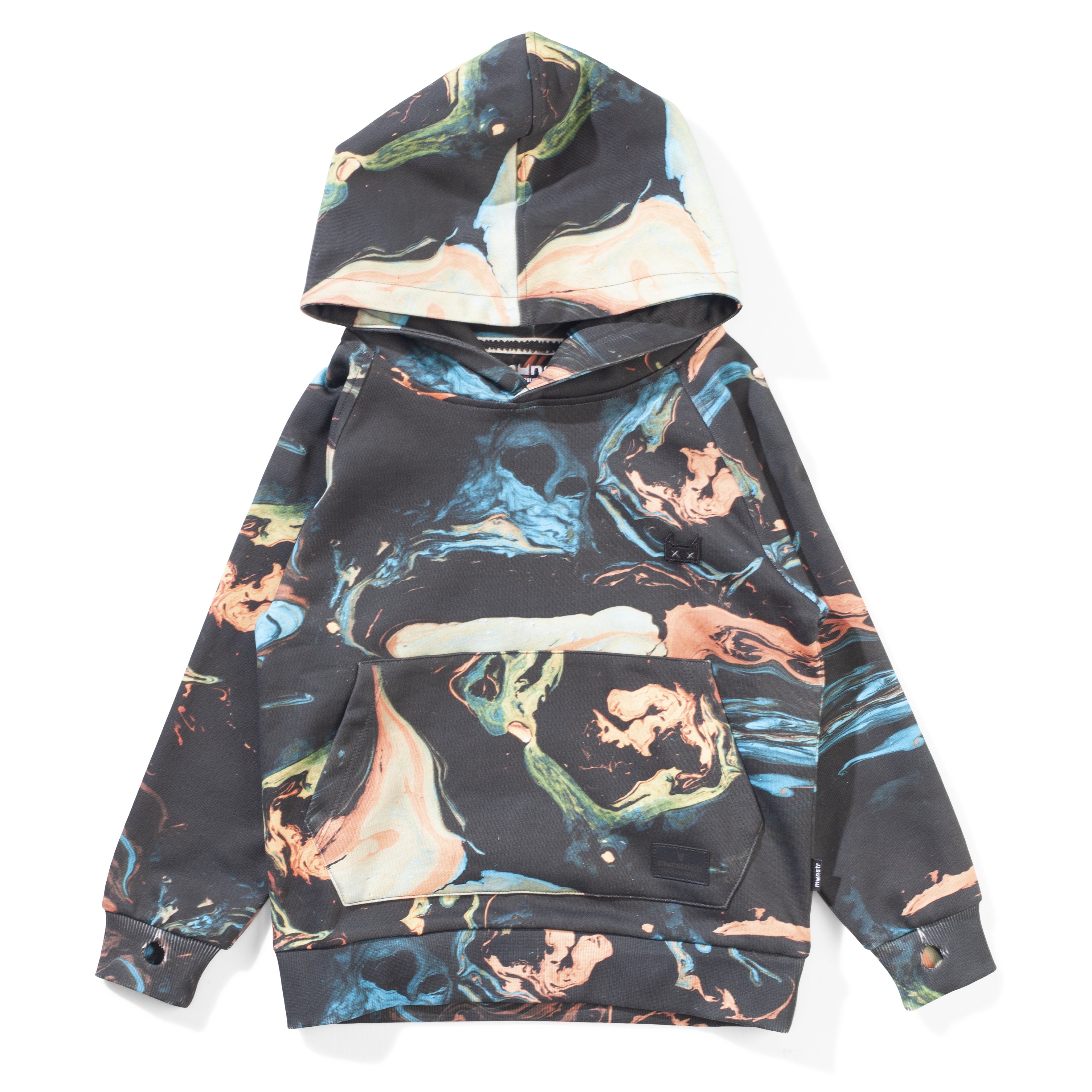 Munster Runner Hoody (paint  swirl)