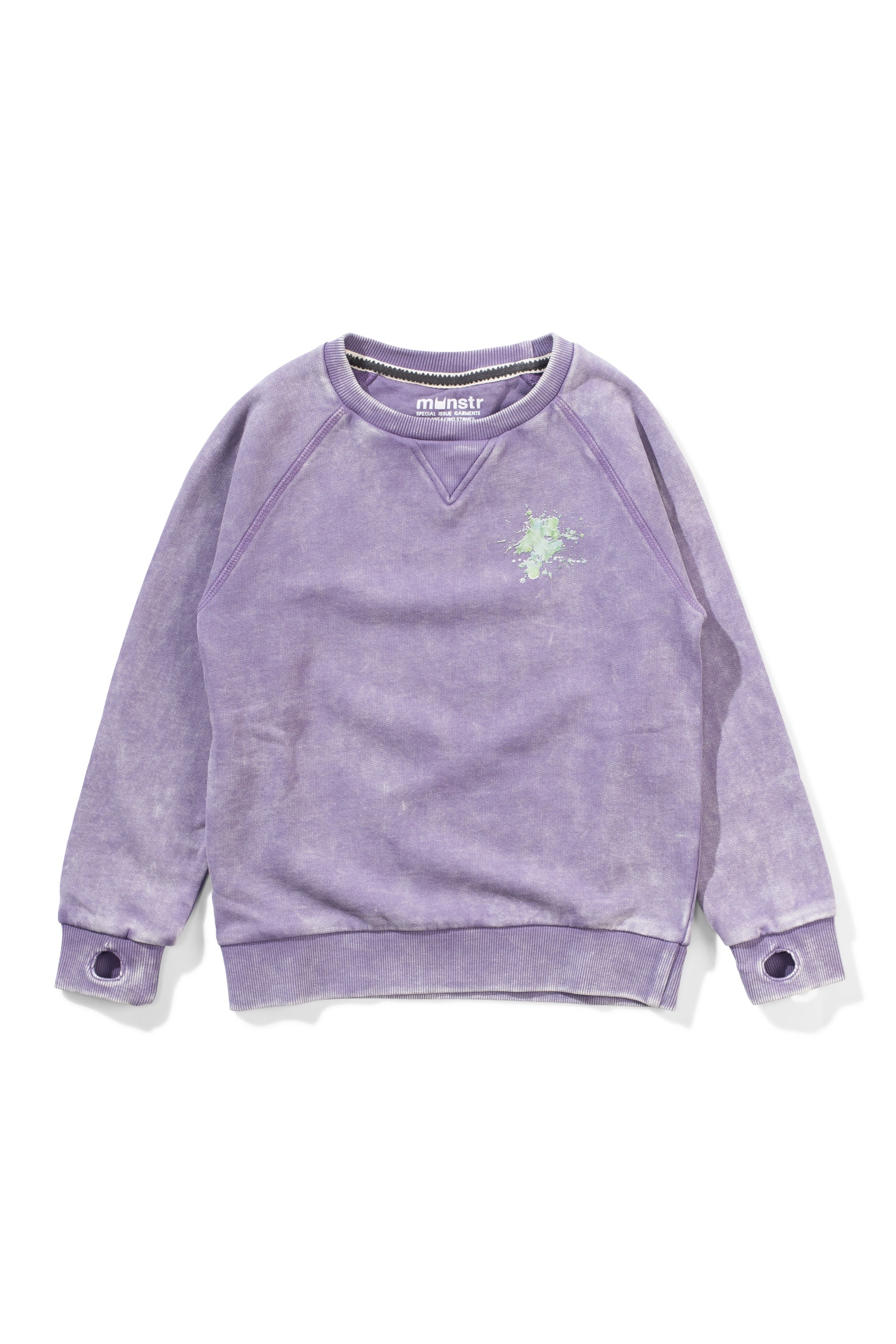 Munster Splatted Crew (mineral purple)