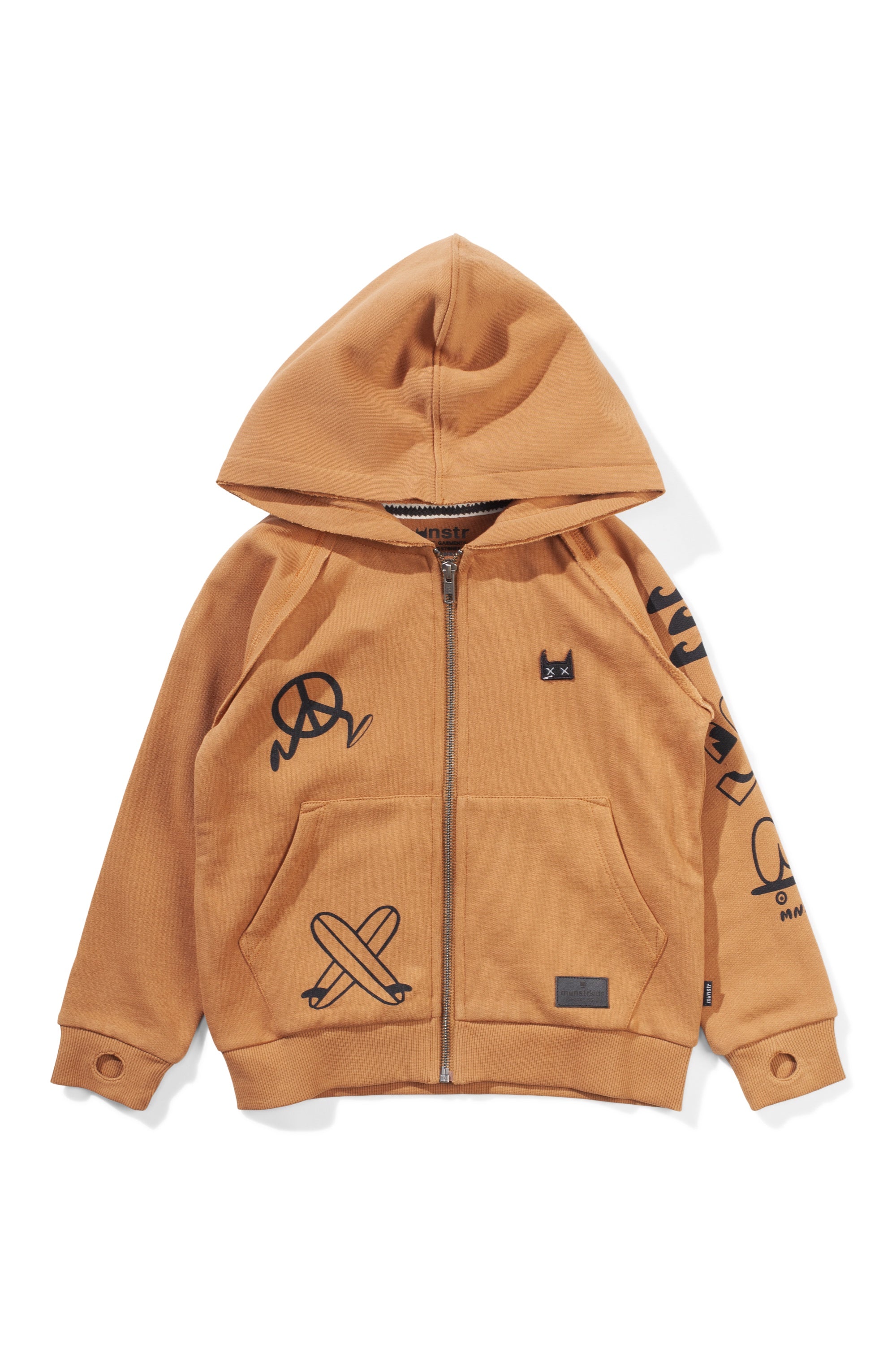 Munster Icon Patch  Hoody (almond)