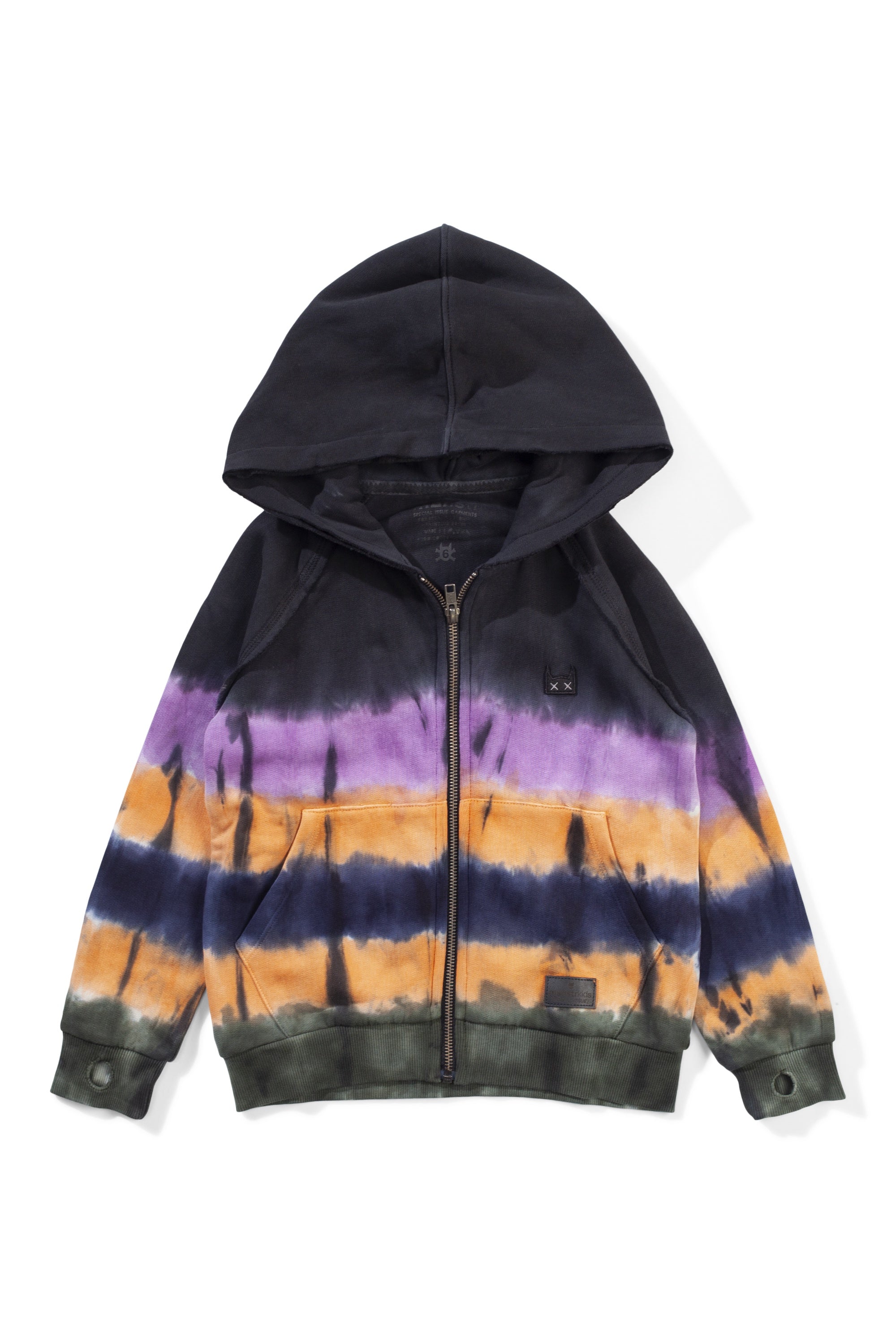 Munster Half Dip Zip Hoody (black)