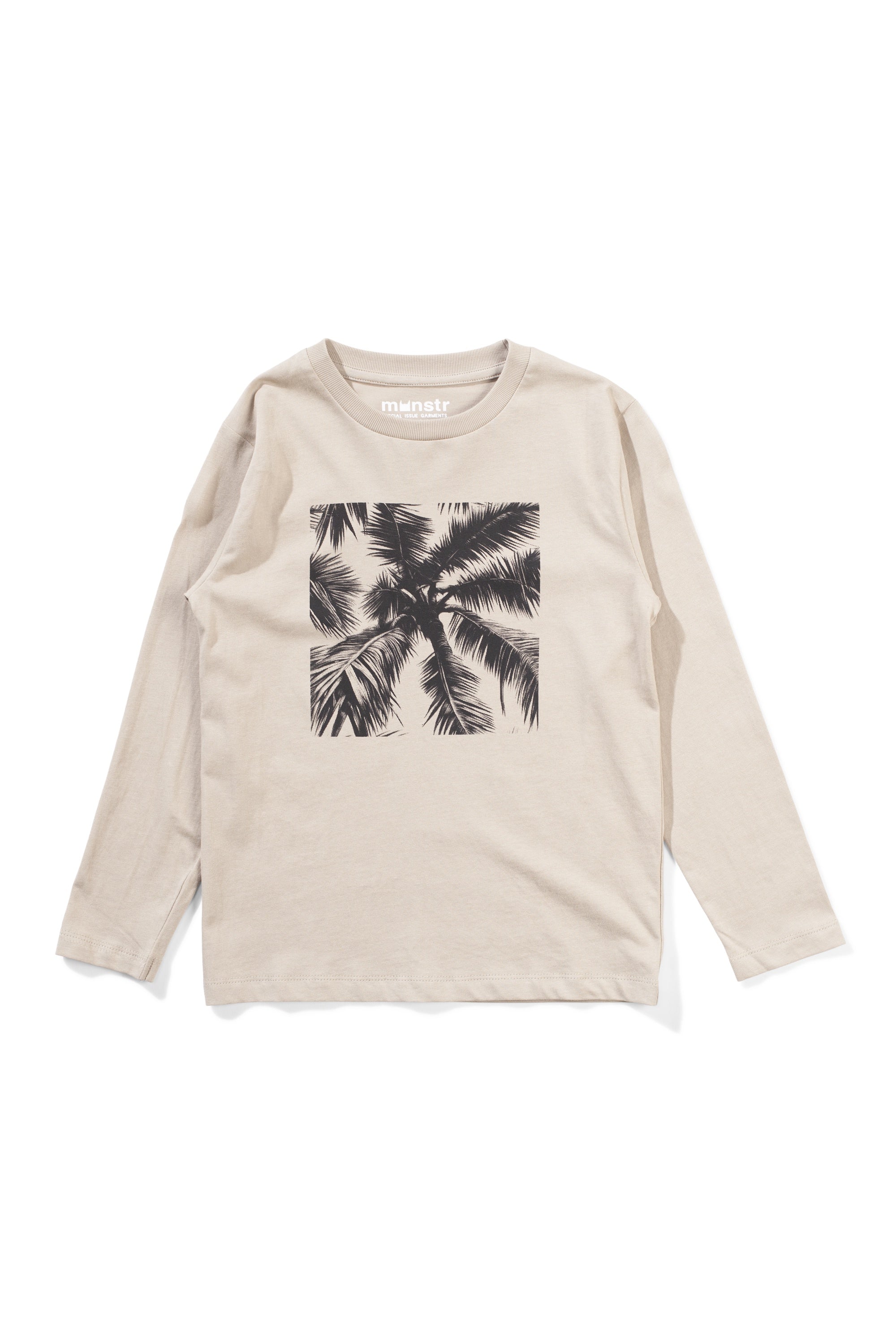 Munster Island L/S Tee (sand)
