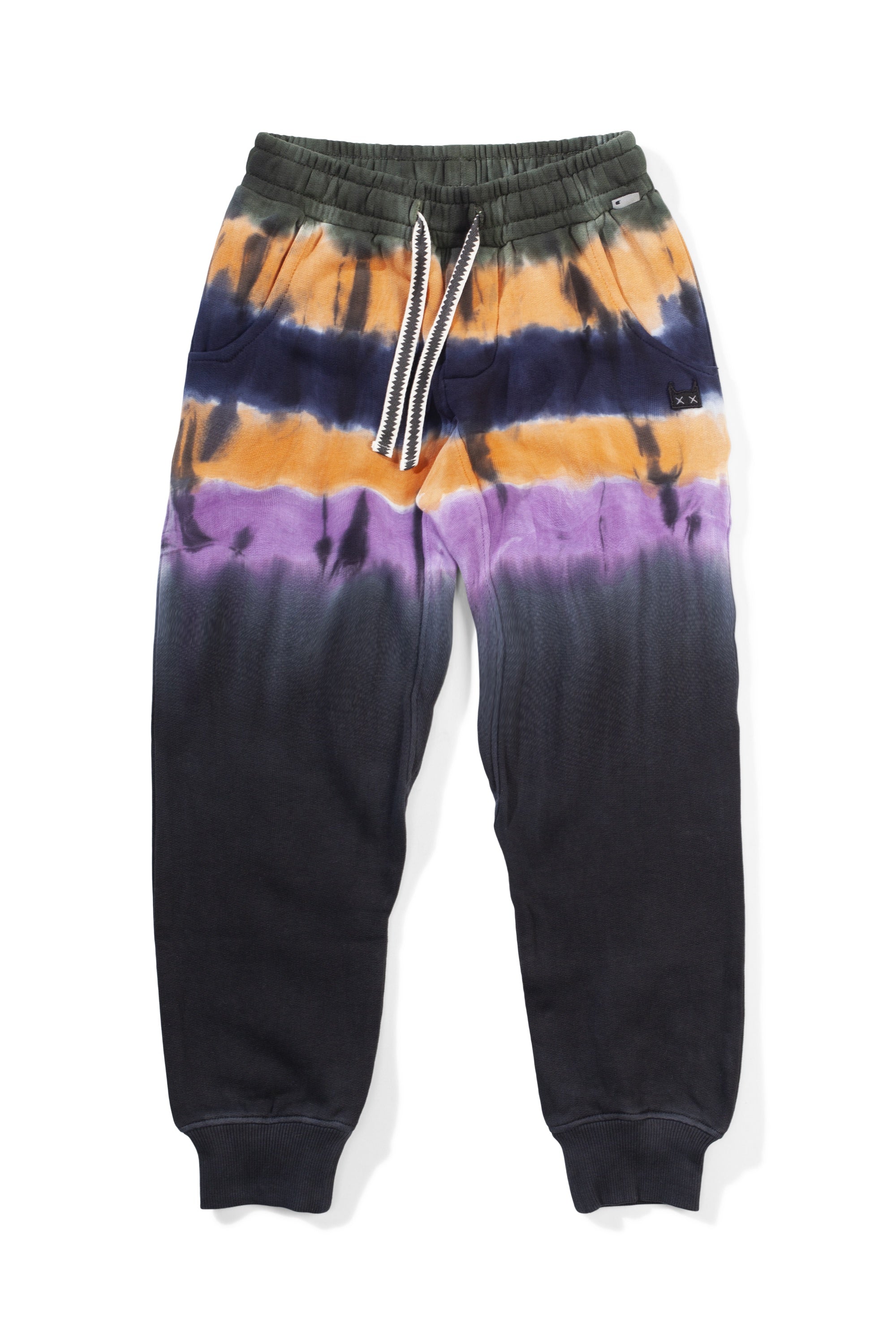 Munster Waistdeep Track Pant (black tye dye)