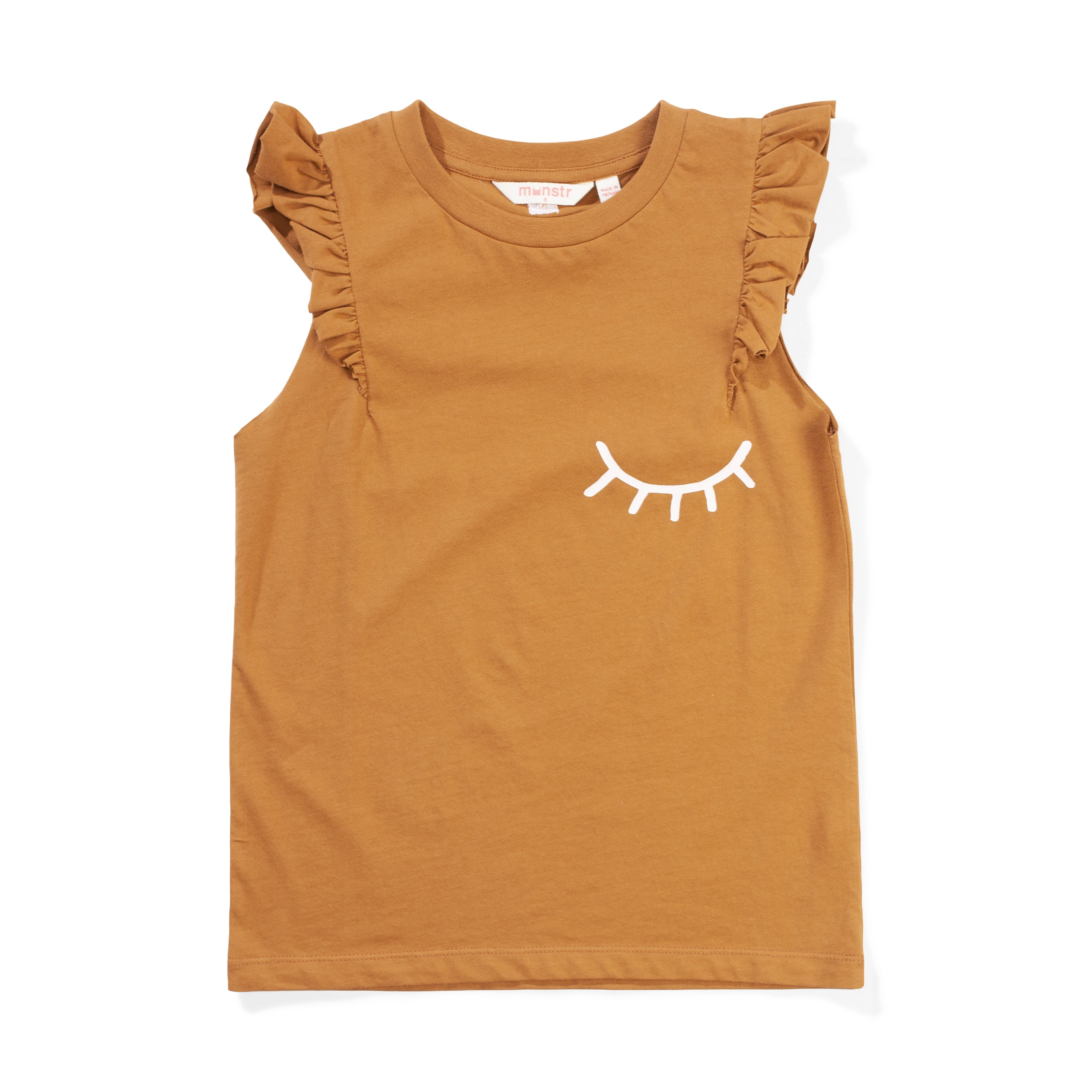 Missie Munster Frill Tide Tank (ginger )