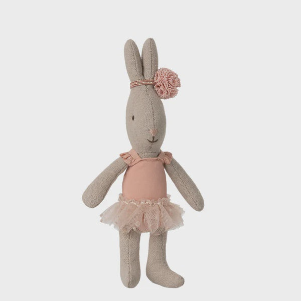 Maileg Rabbit Micro Ballet Suit and Skirt (rose)