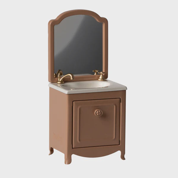 Maileg Sink Dresser Mouse (dark power)