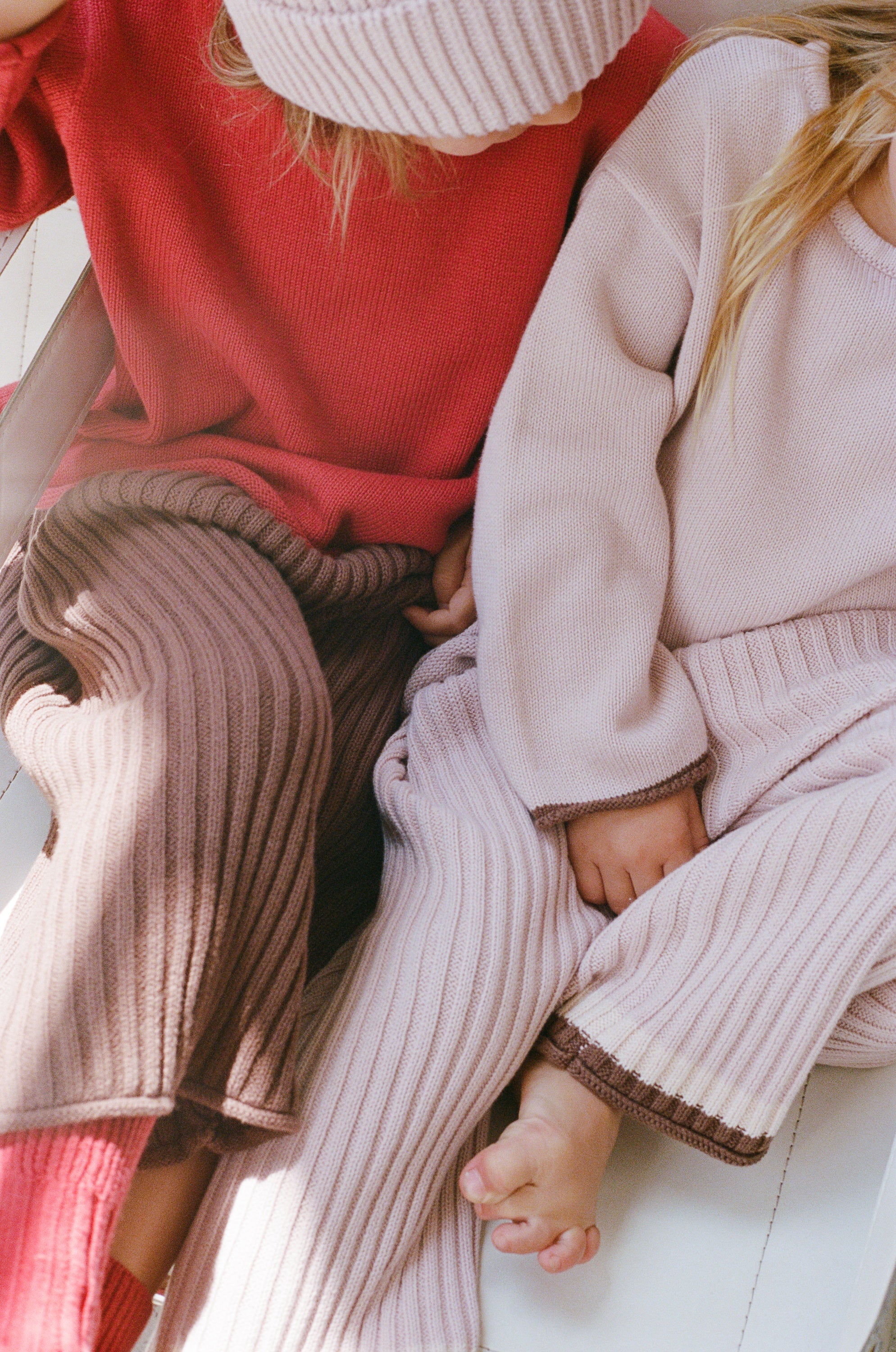 Illoura Essential Knit Pant (dusty pink)