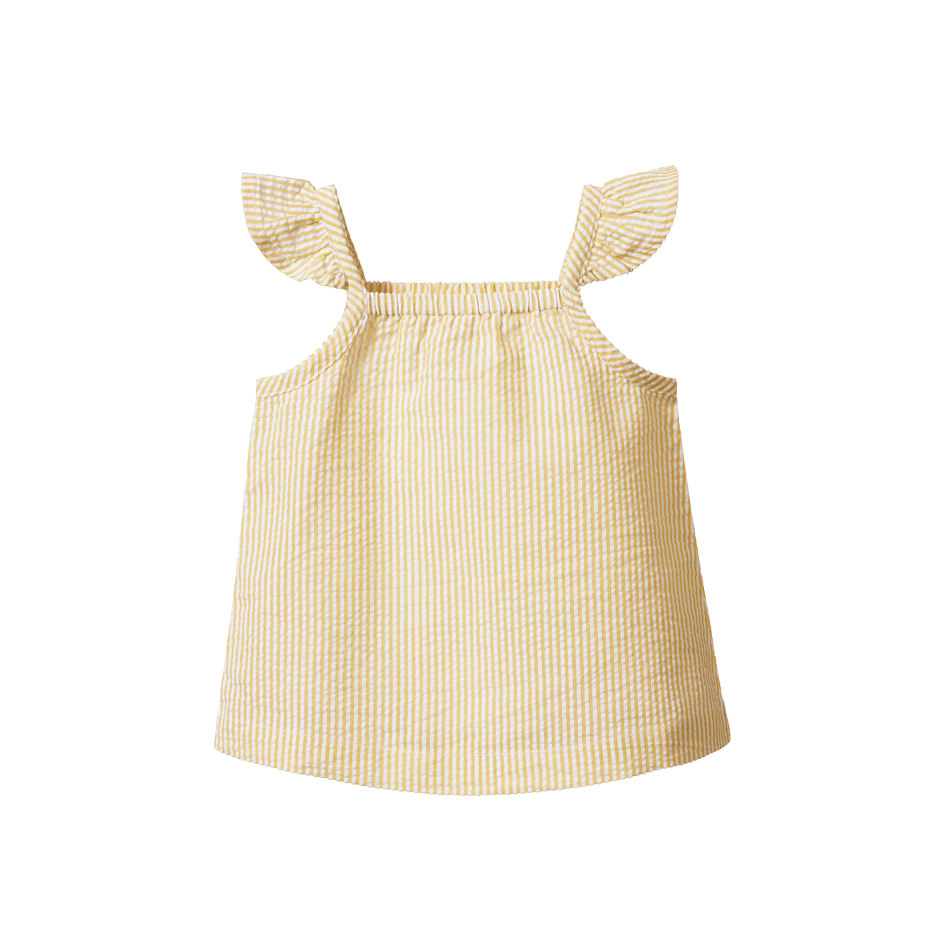 Nature Baby Petal Top (golden stripe)