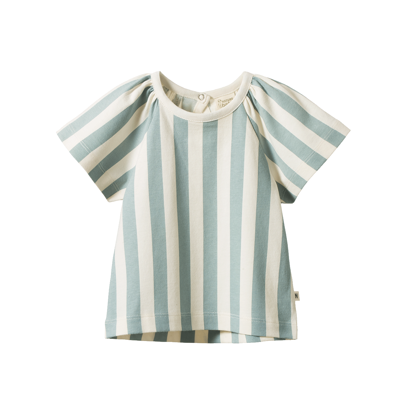 Nature Baby Faye Tee (star dew stripe)