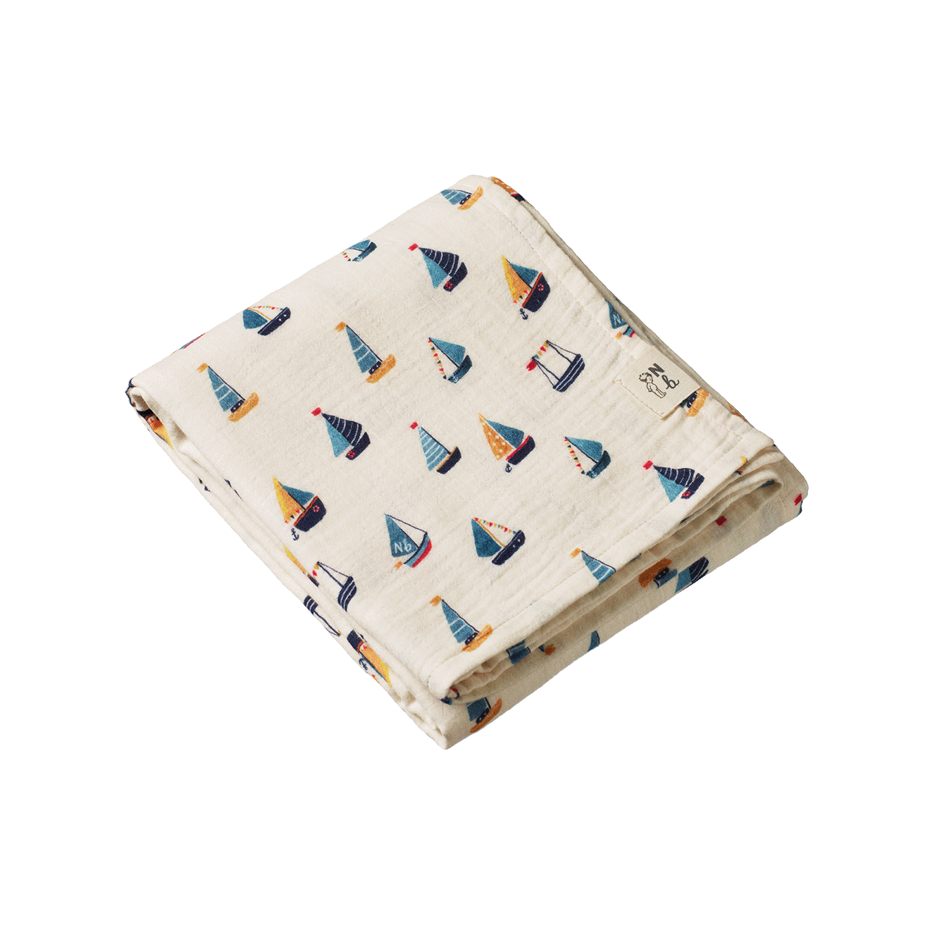 Nature Baby Muslin Wrap (regatta)