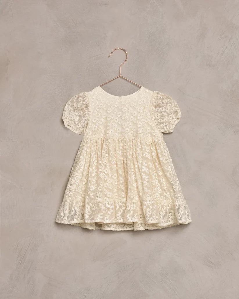Nora Lee Quinn Dress (flower embroidered mesh)