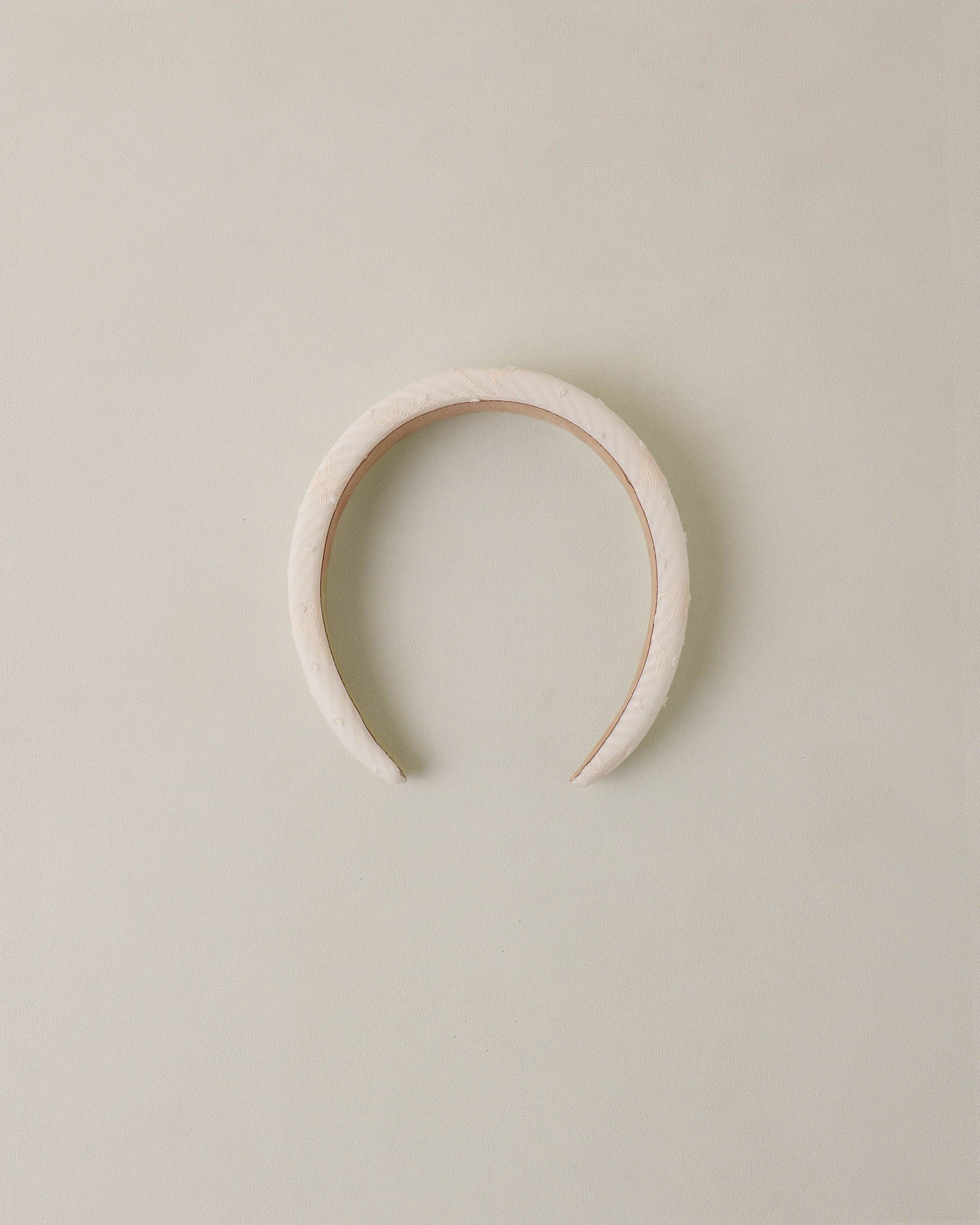 Nora Lee Padded Headband (ivory)