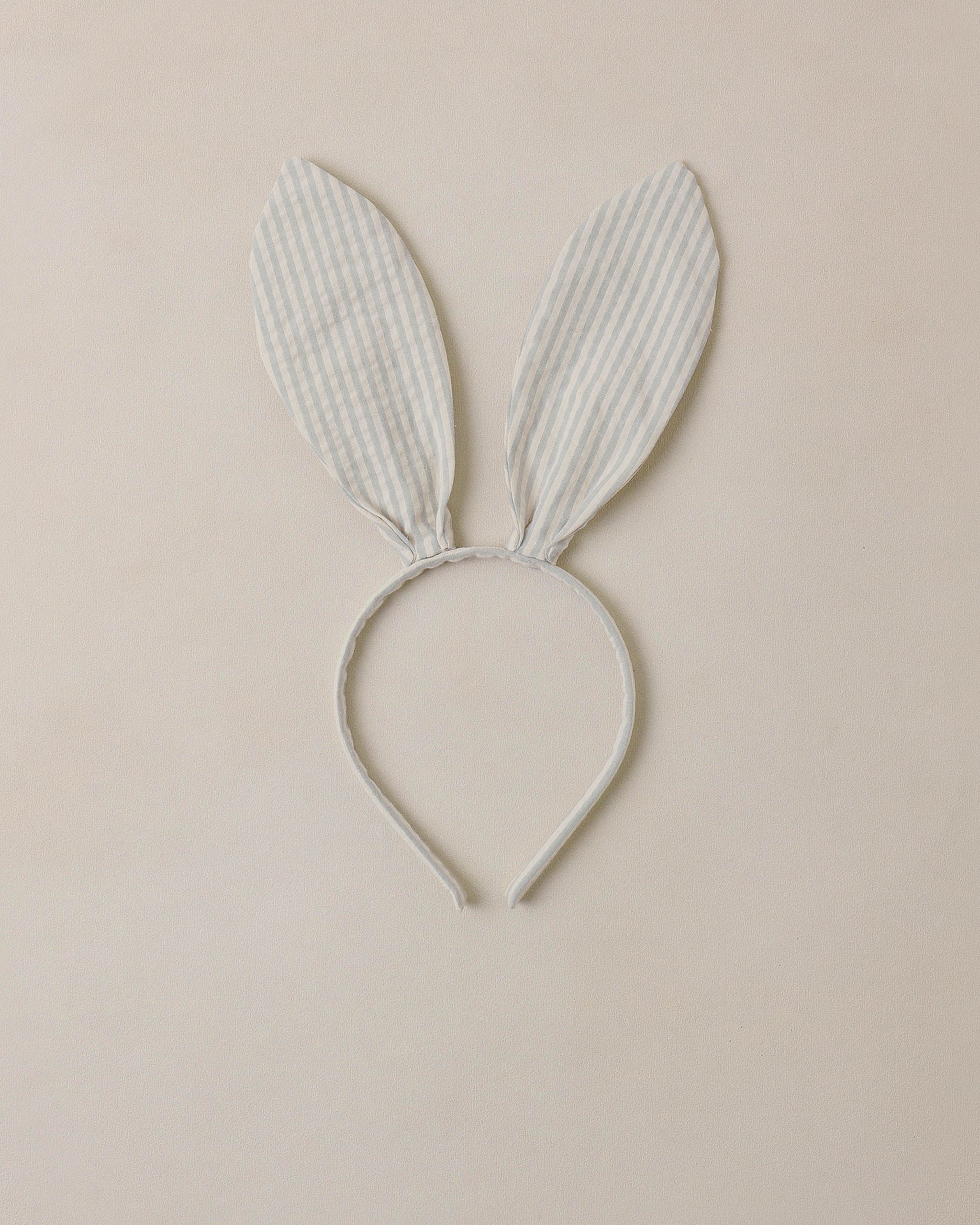 Nora Lee Bunny Headband (sky stripe)