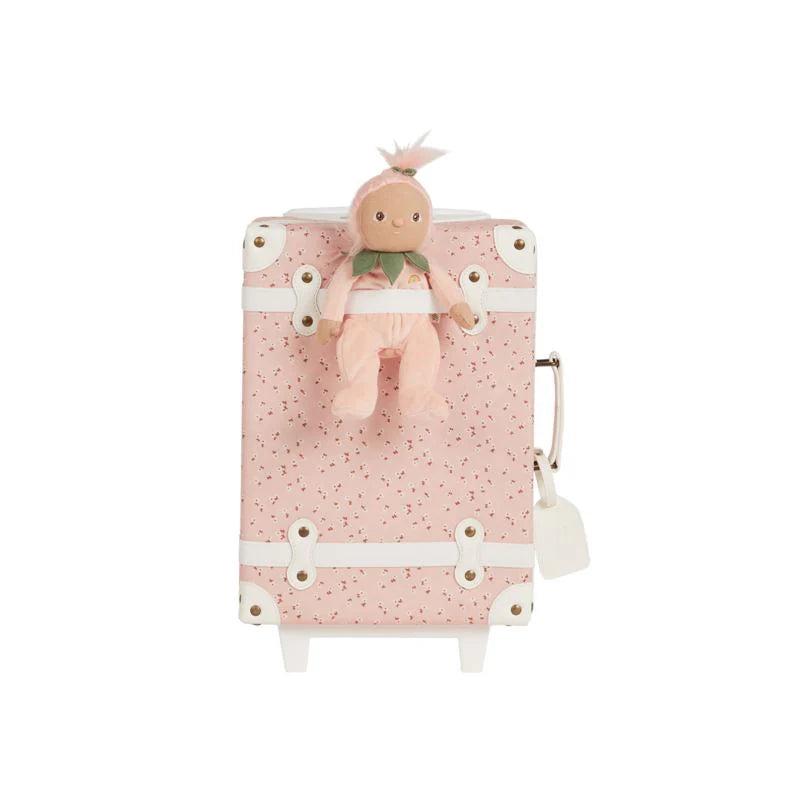 Olli Ella See Ya Suitcase Pink Daisies