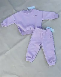 Tiny Trove 3D Logo Woodie Tracksuit (periwinkle) (Pre Order )