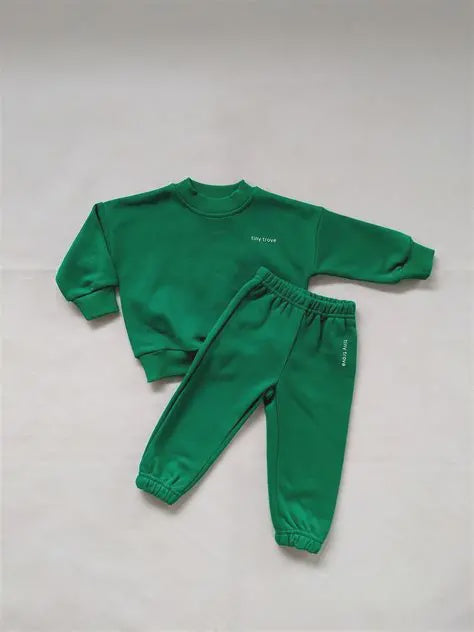 Tiny Trove 3D Logo Woodie Tracksuit (green) (Pre Order)