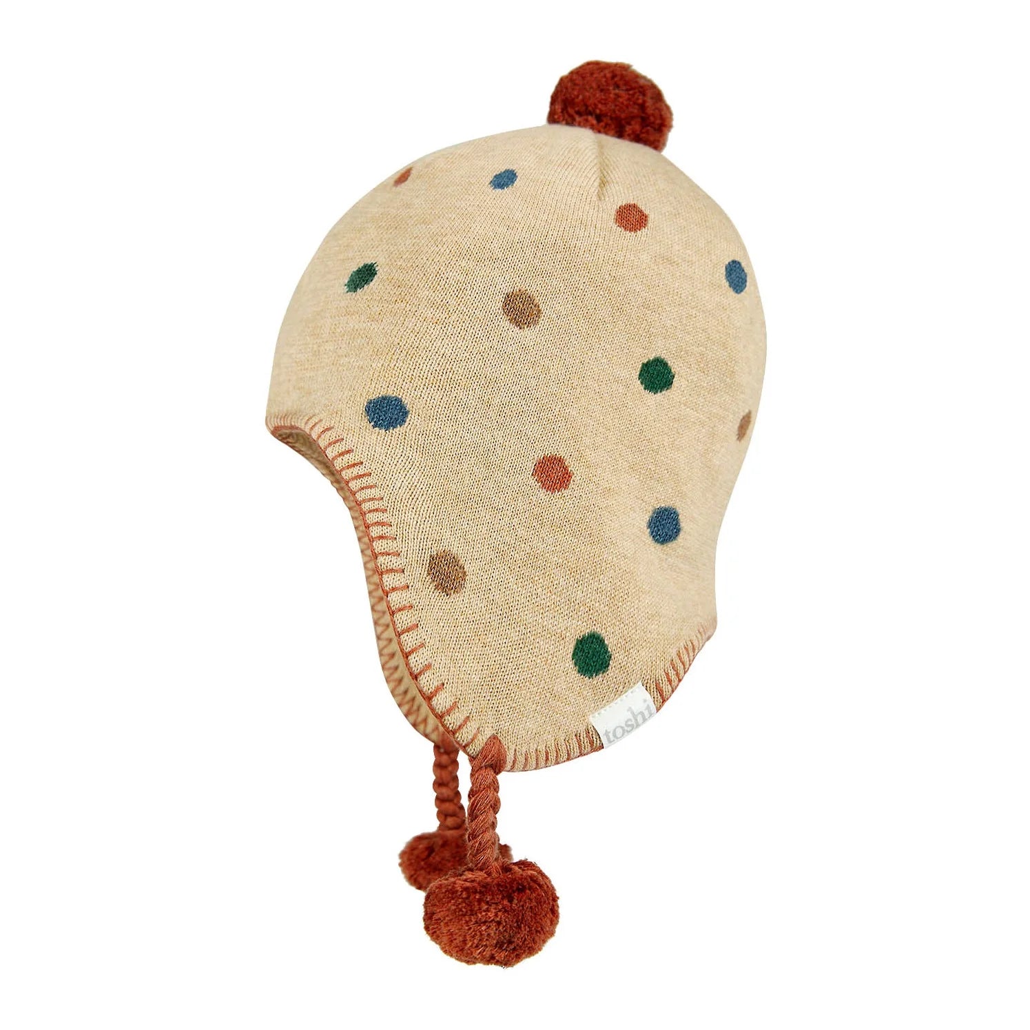 Toshi Organic Earmuff Magic Beanie (driftwood)