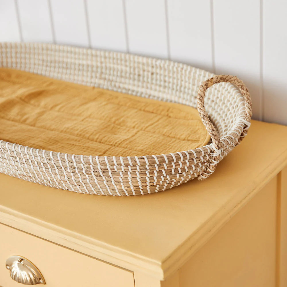 Olli Ella Luxe Organic Cotton Liner (change basket)