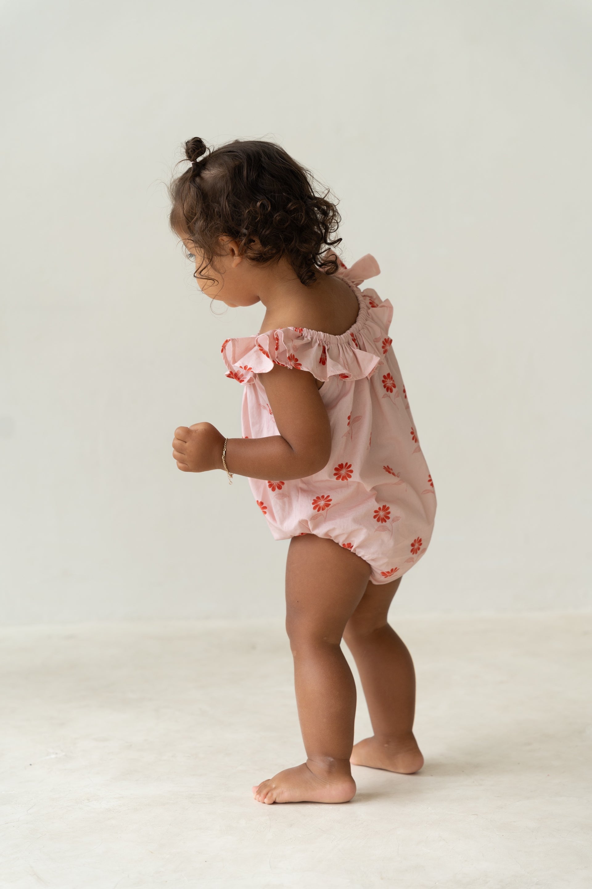 Illoura Pip Romper (summer daisy print)