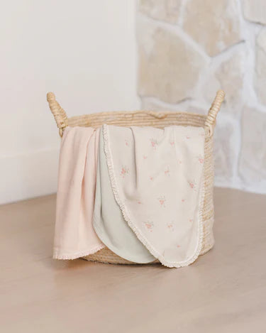 Quincy Mae Baby Blanket (vintage rose)