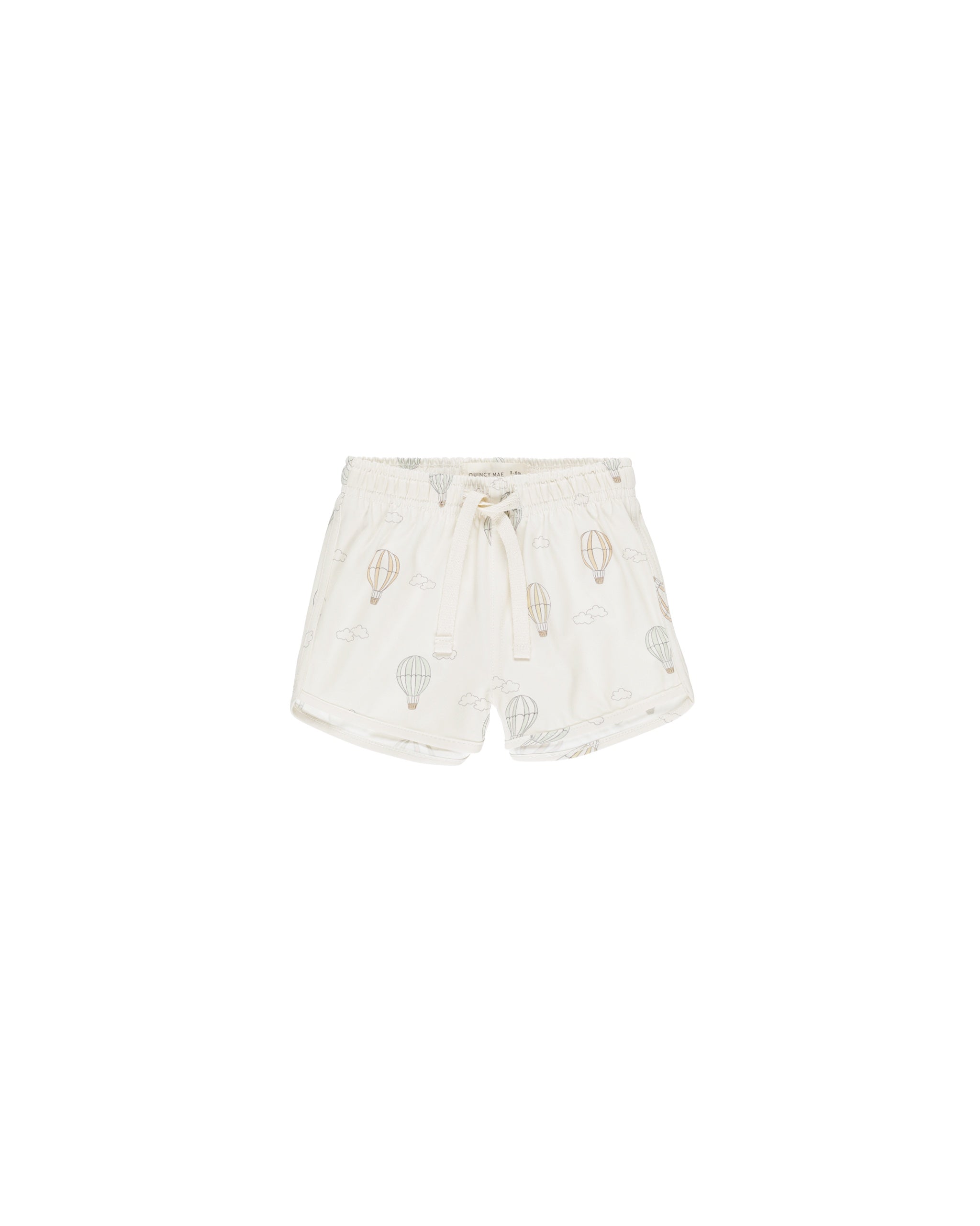 Quincy Mae Boys Swim Short (hot air balloons)