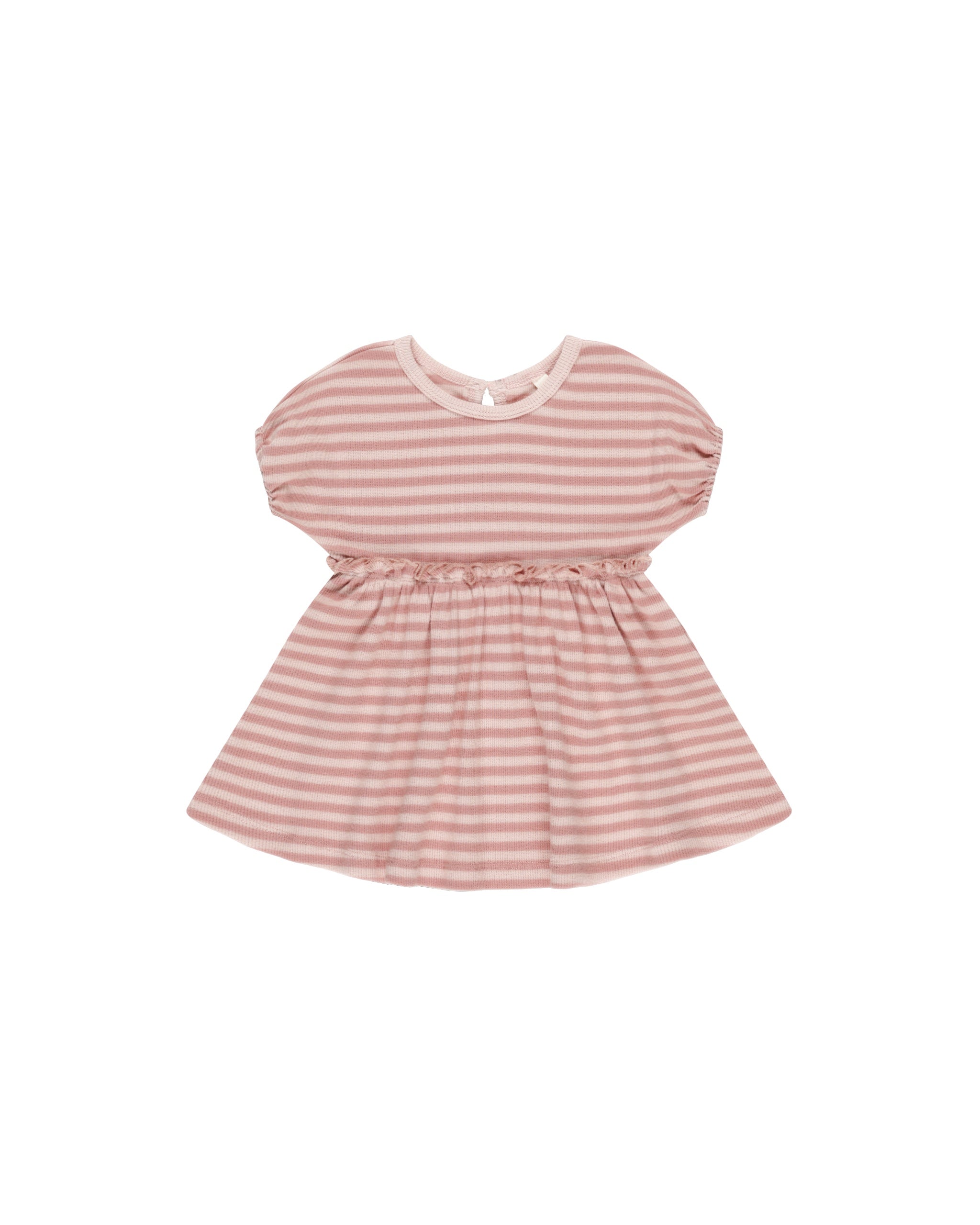 Quincy Mae Annie Dress (pink stripe)