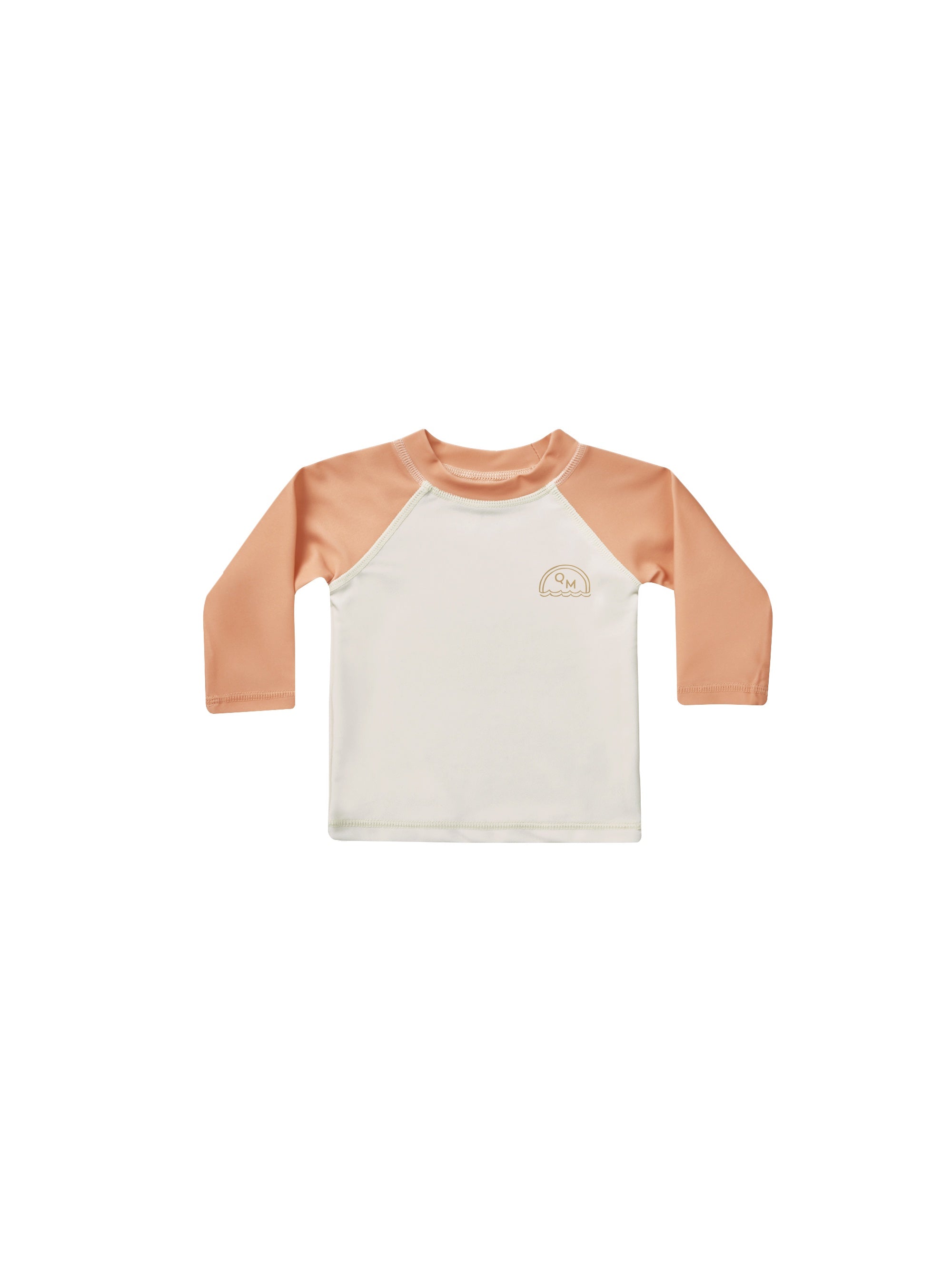Quincy Mae Boys Rashguard  (natural/melon)