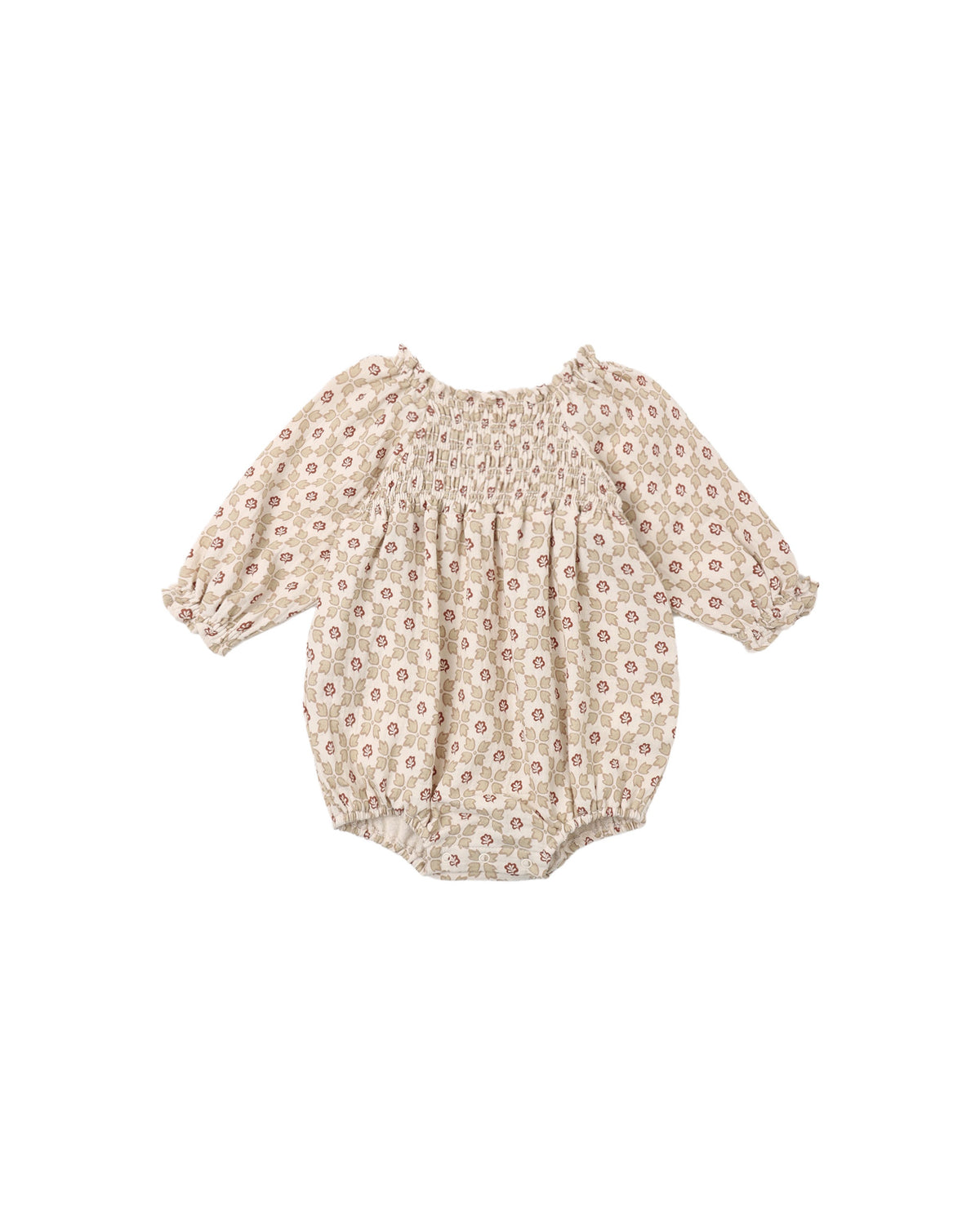 Quincy Mae Eden Romper (winter rose)