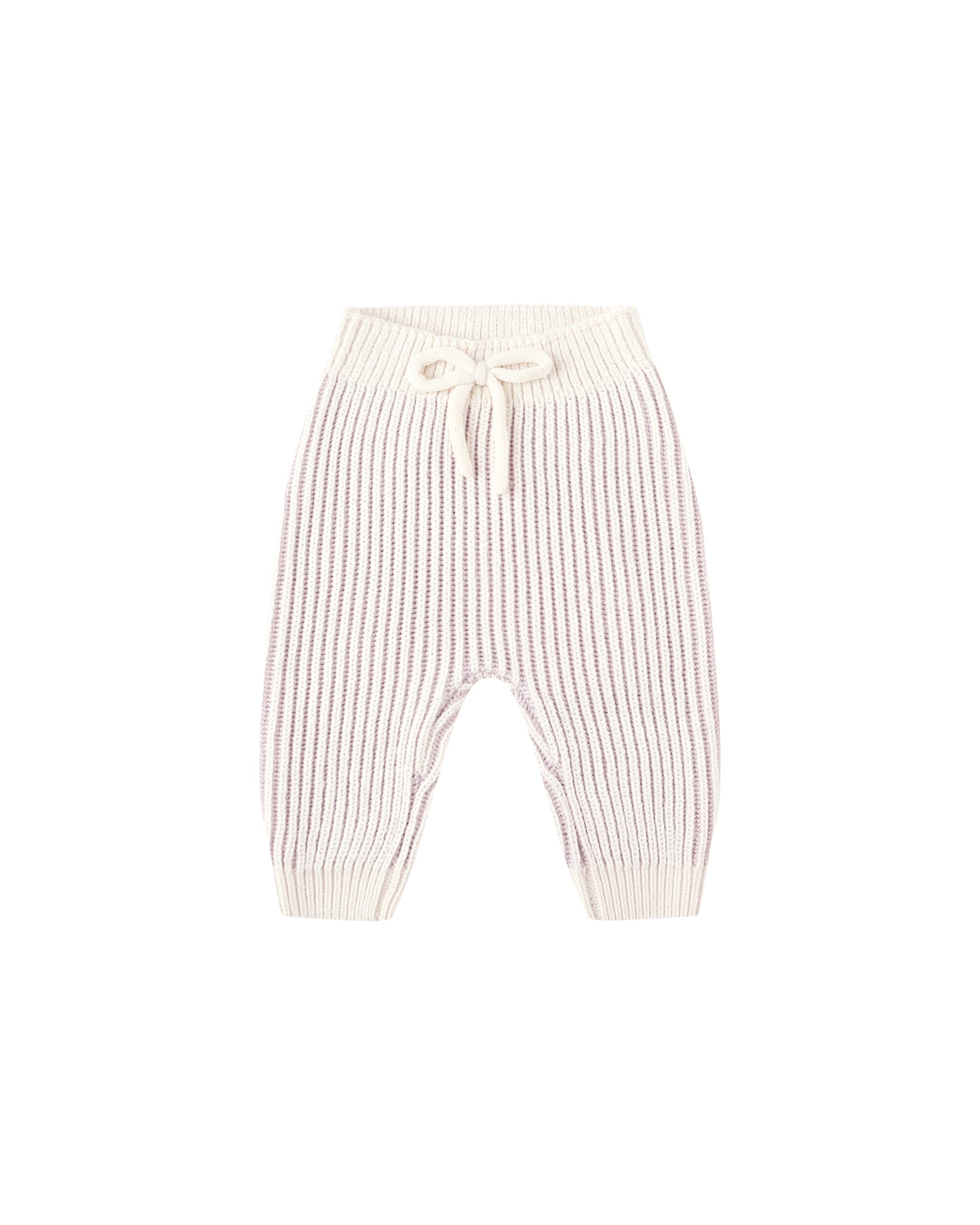 Quincy Mae Chunky Knit Pant (lilac)