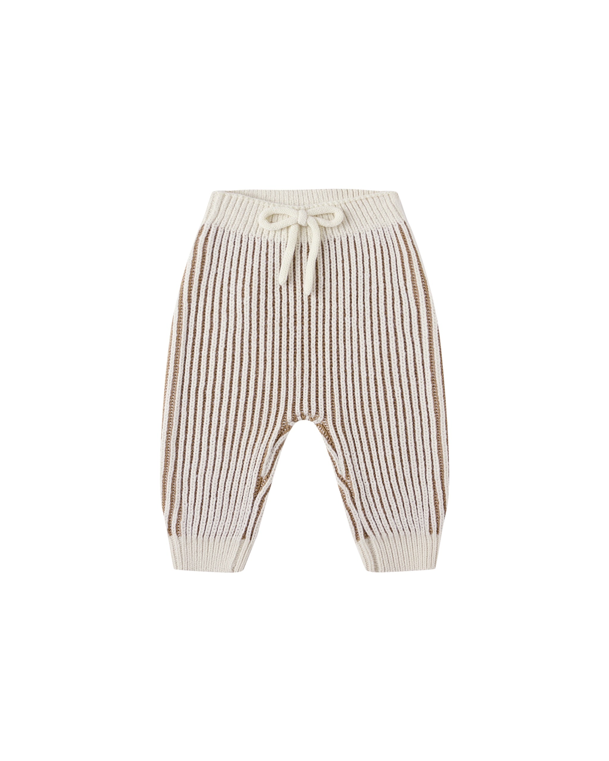 Quincy Mae Chunky Knit Pant (gold)