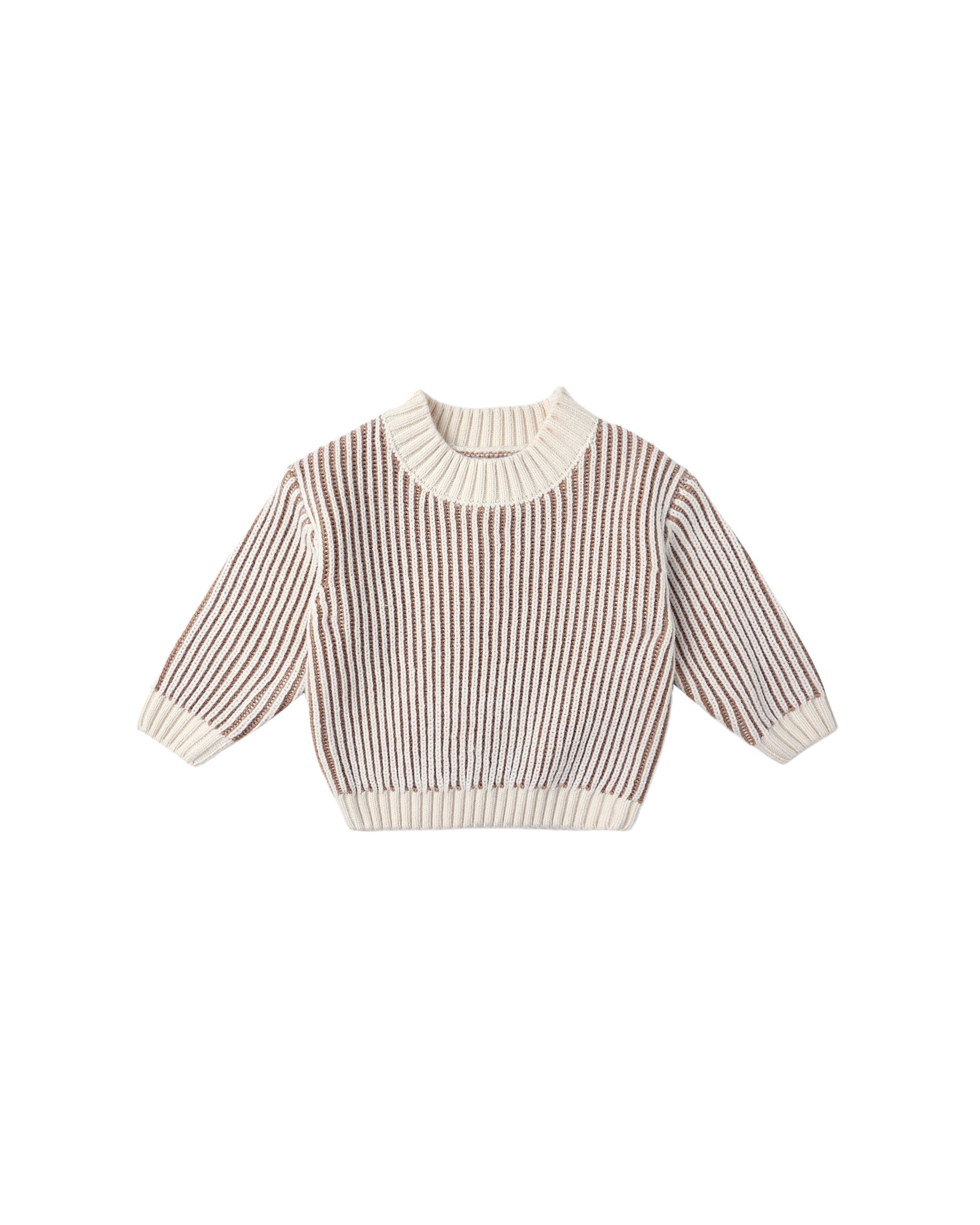 Quincy Mae Relaxed Knit Sweater (gold)