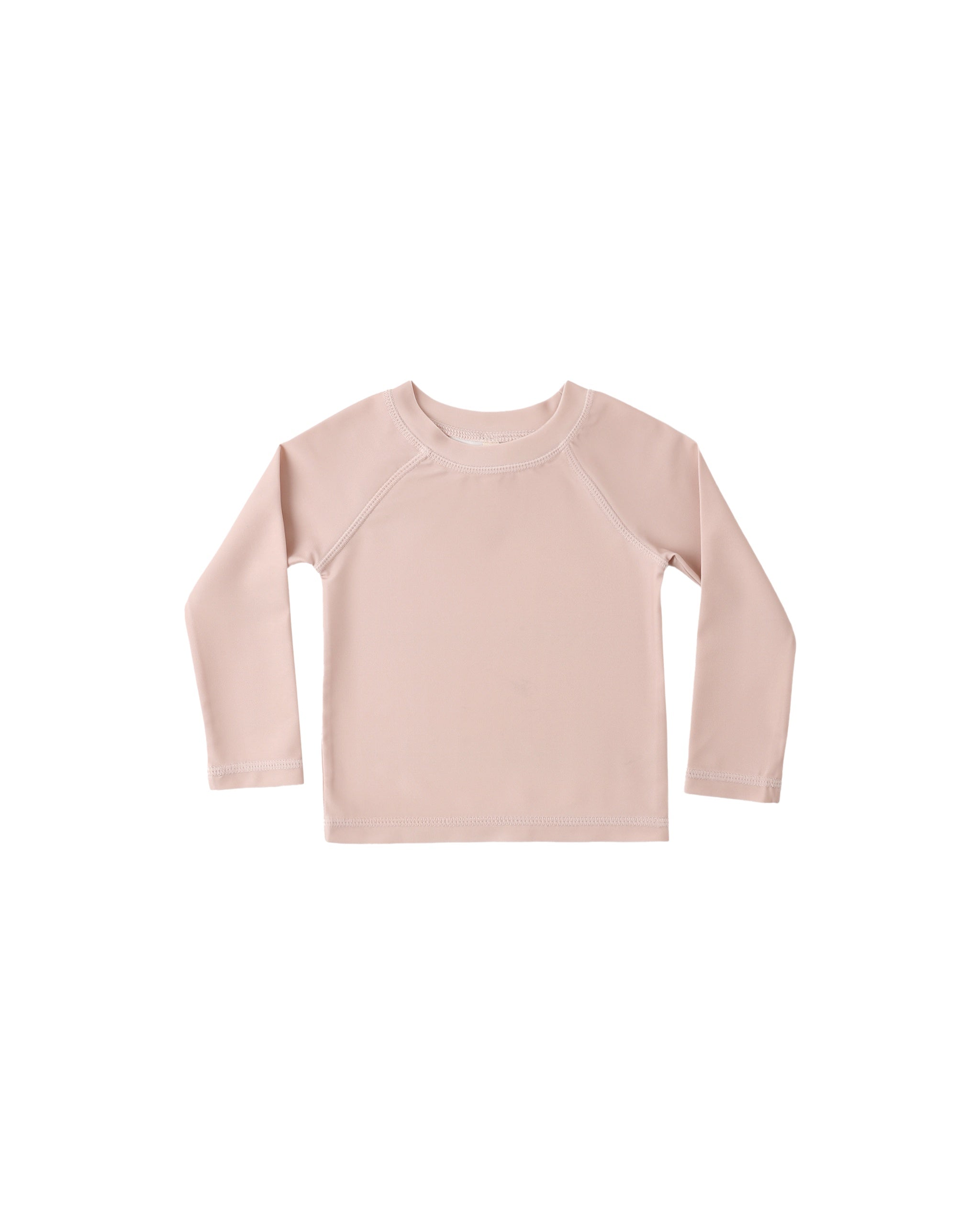 Quincy Mae Girls Rashguard (blush)