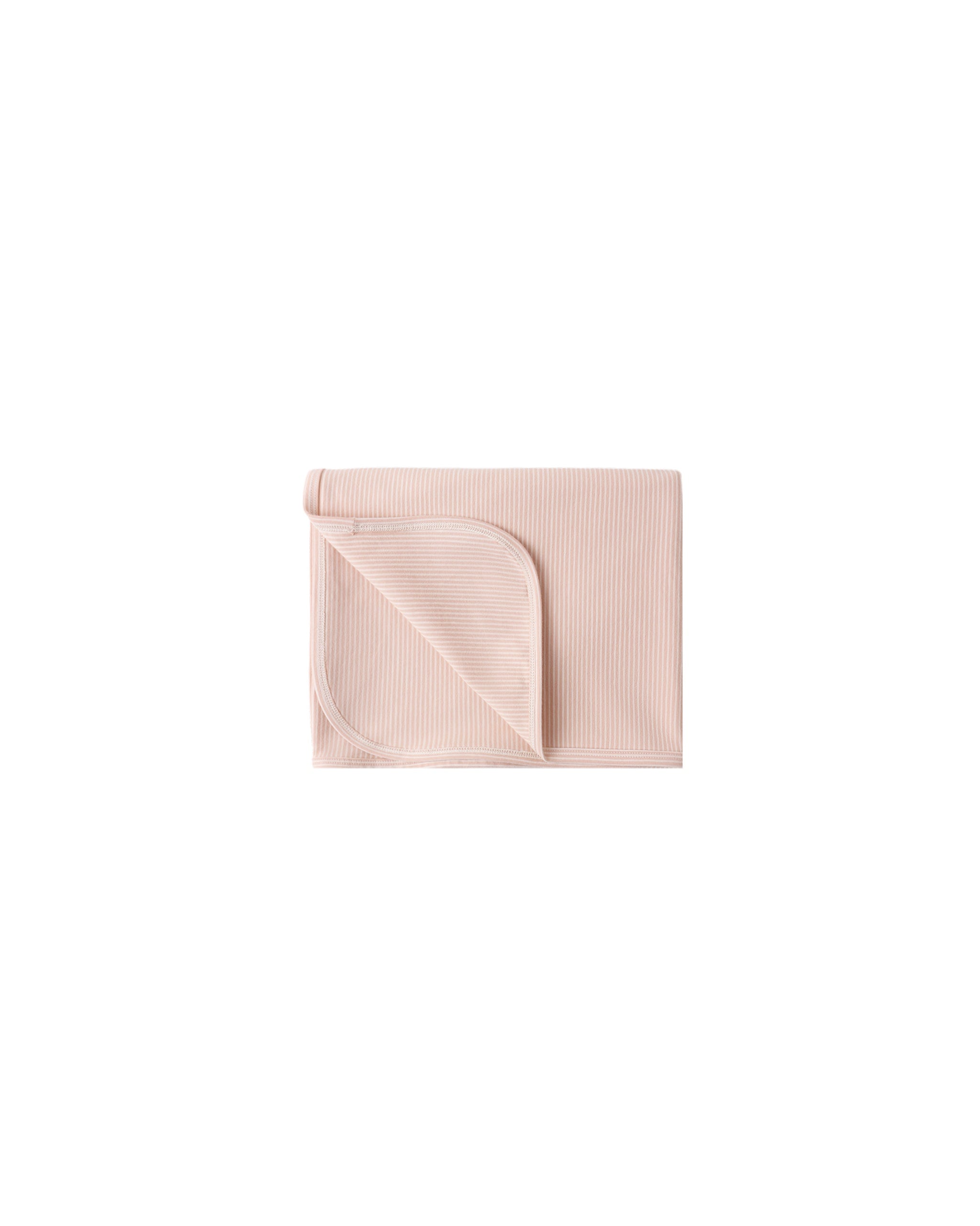 Quincy Mae Swaddle (melon micro stripe)
