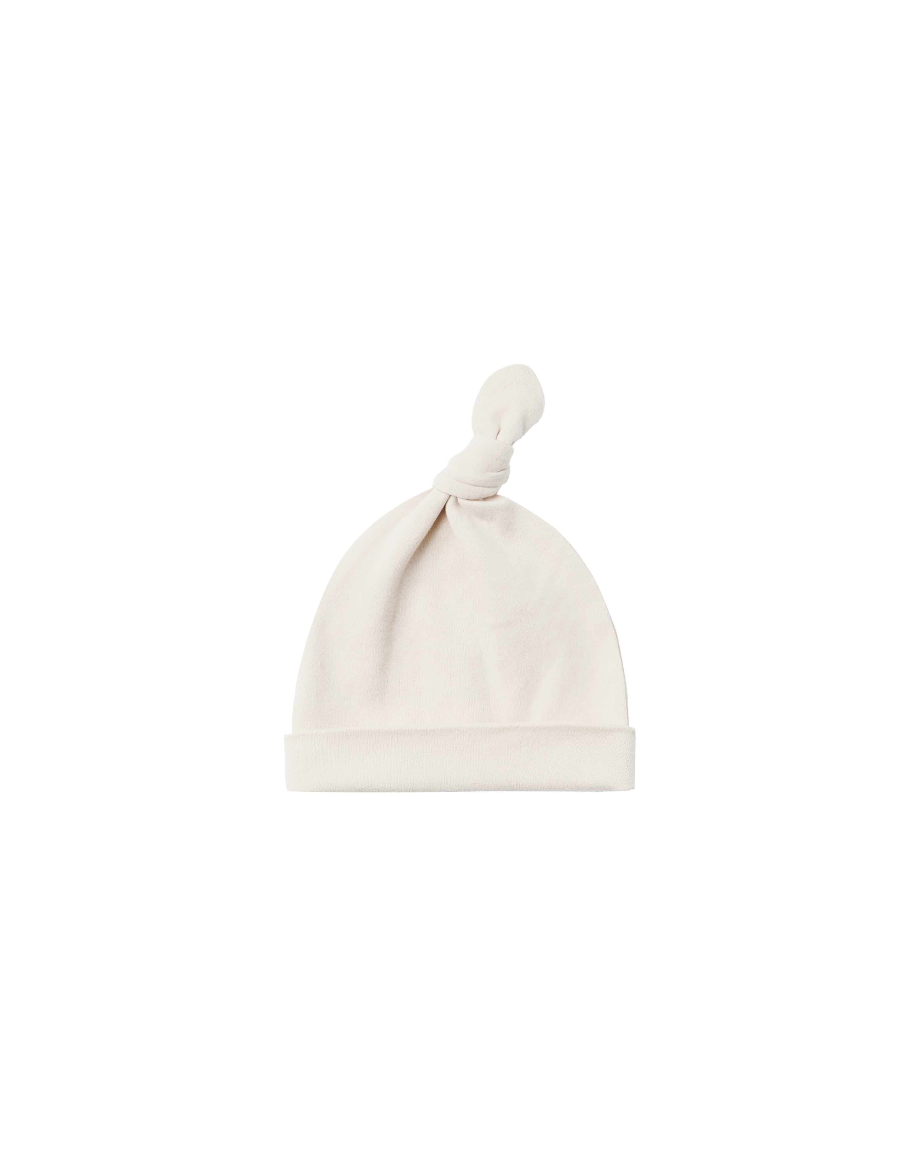 Quincy Mae Knotted Baby Hat (natural)