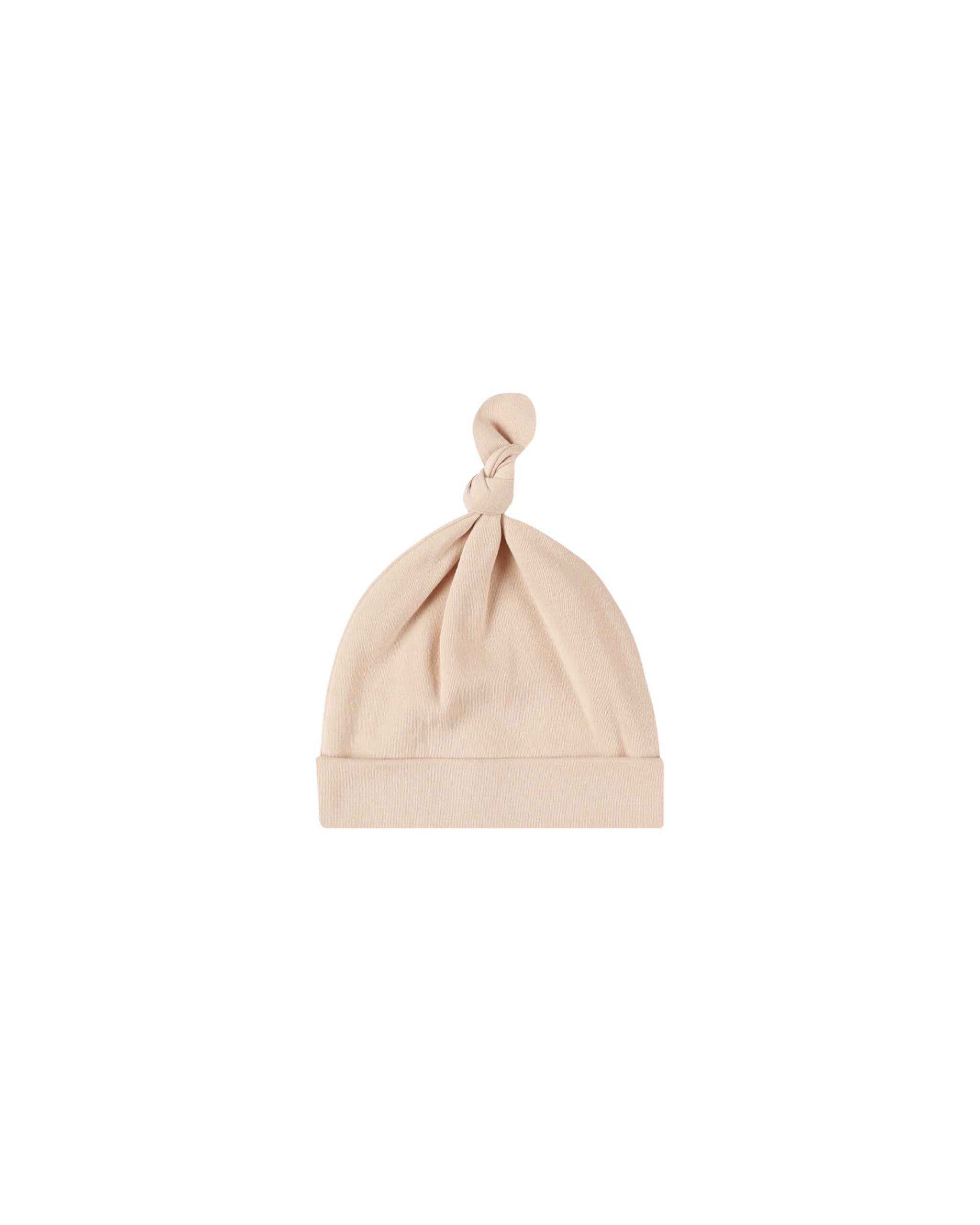 Quincy Mae Knotted Baby Hat (shell)
