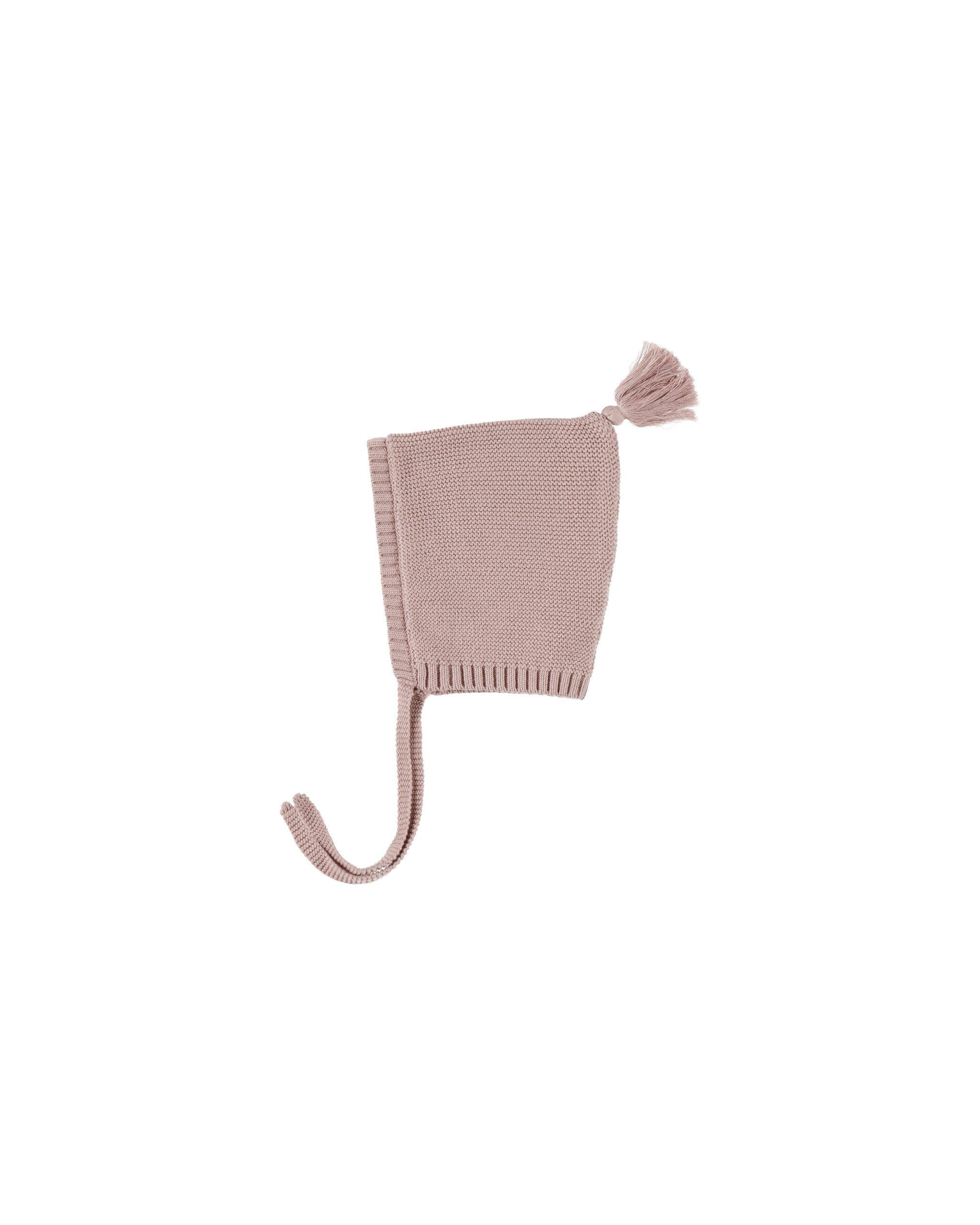 Quincy Mae Knit Pixie Bonnet (mauve)