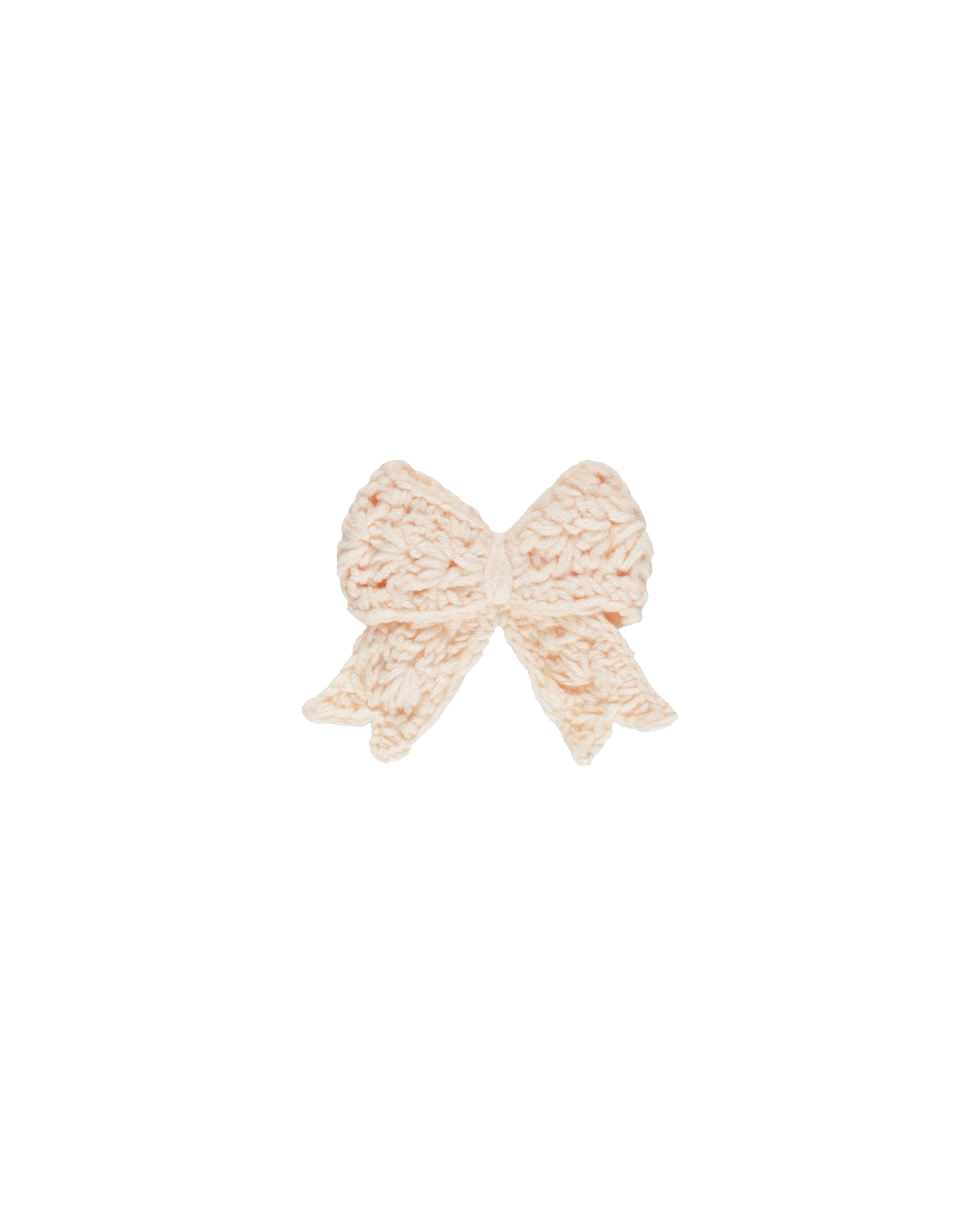 Quincy Mae Crochet Bow (bubblegum)