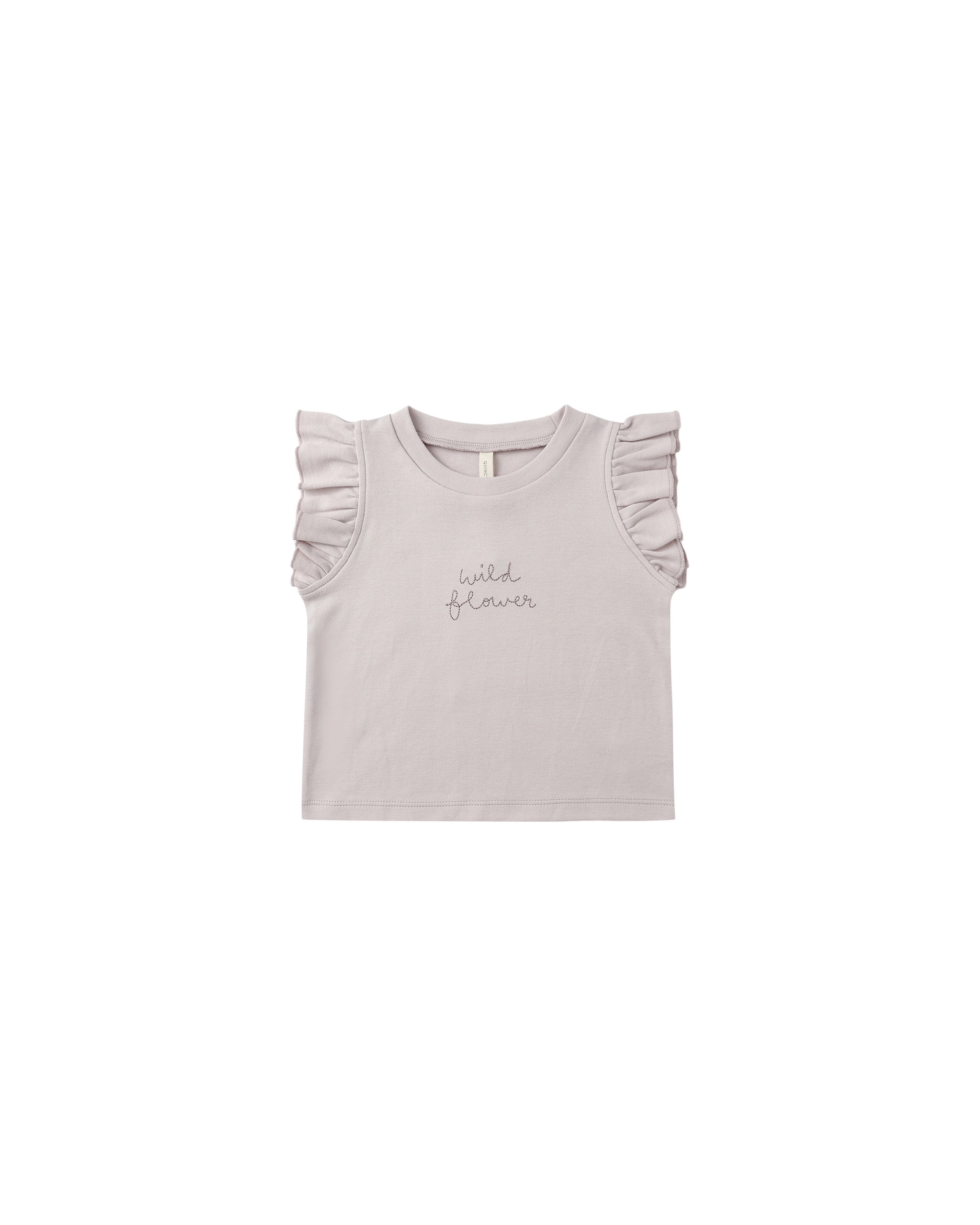 Quincy Mae Ruffled Tank (lilac)