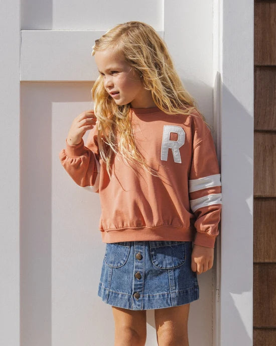 Rylee and Cru Pier Sweatshirt (poppy)